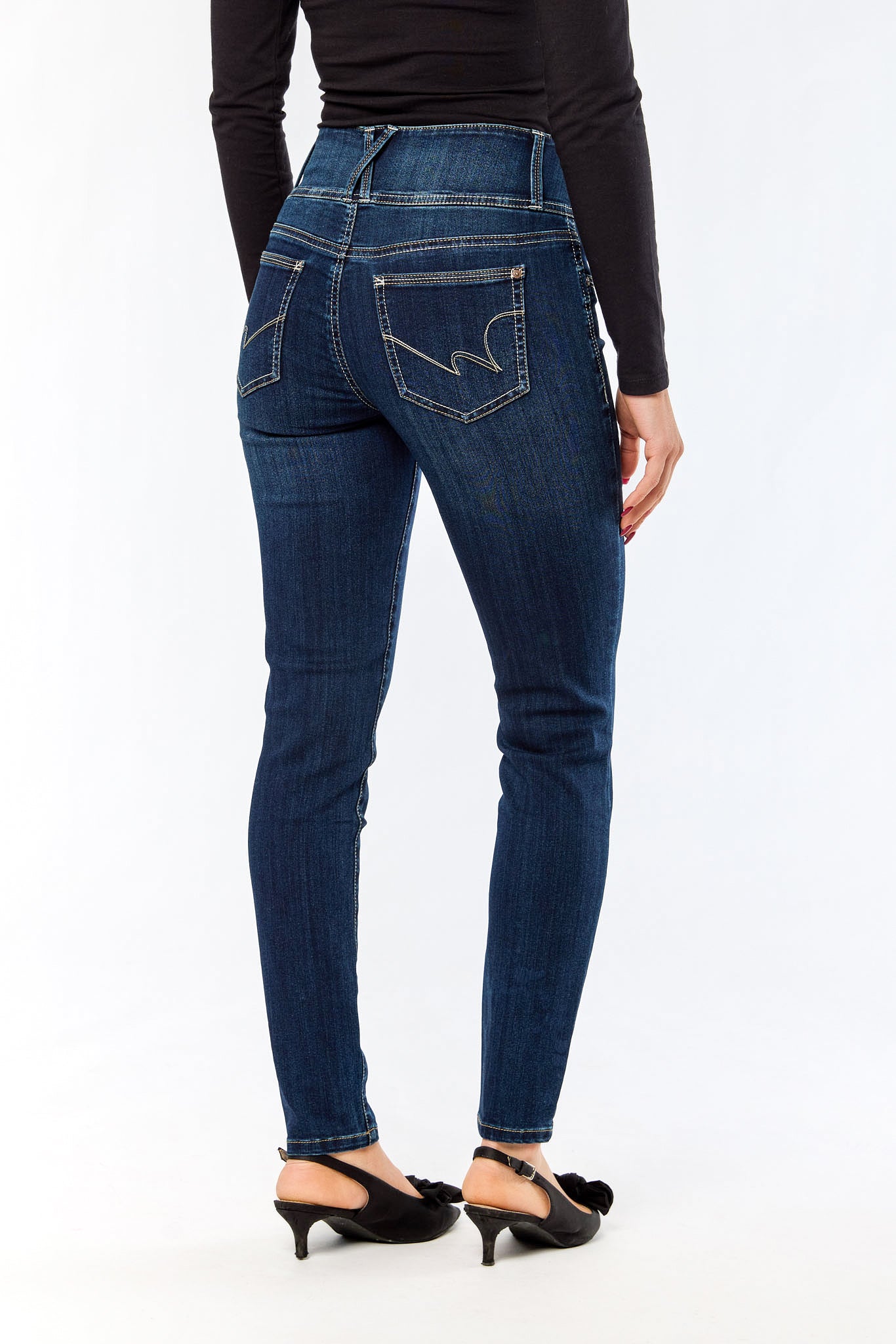 WallFlower Castle Wash InstaSoft Sassy Skinny High-Rise Jegging