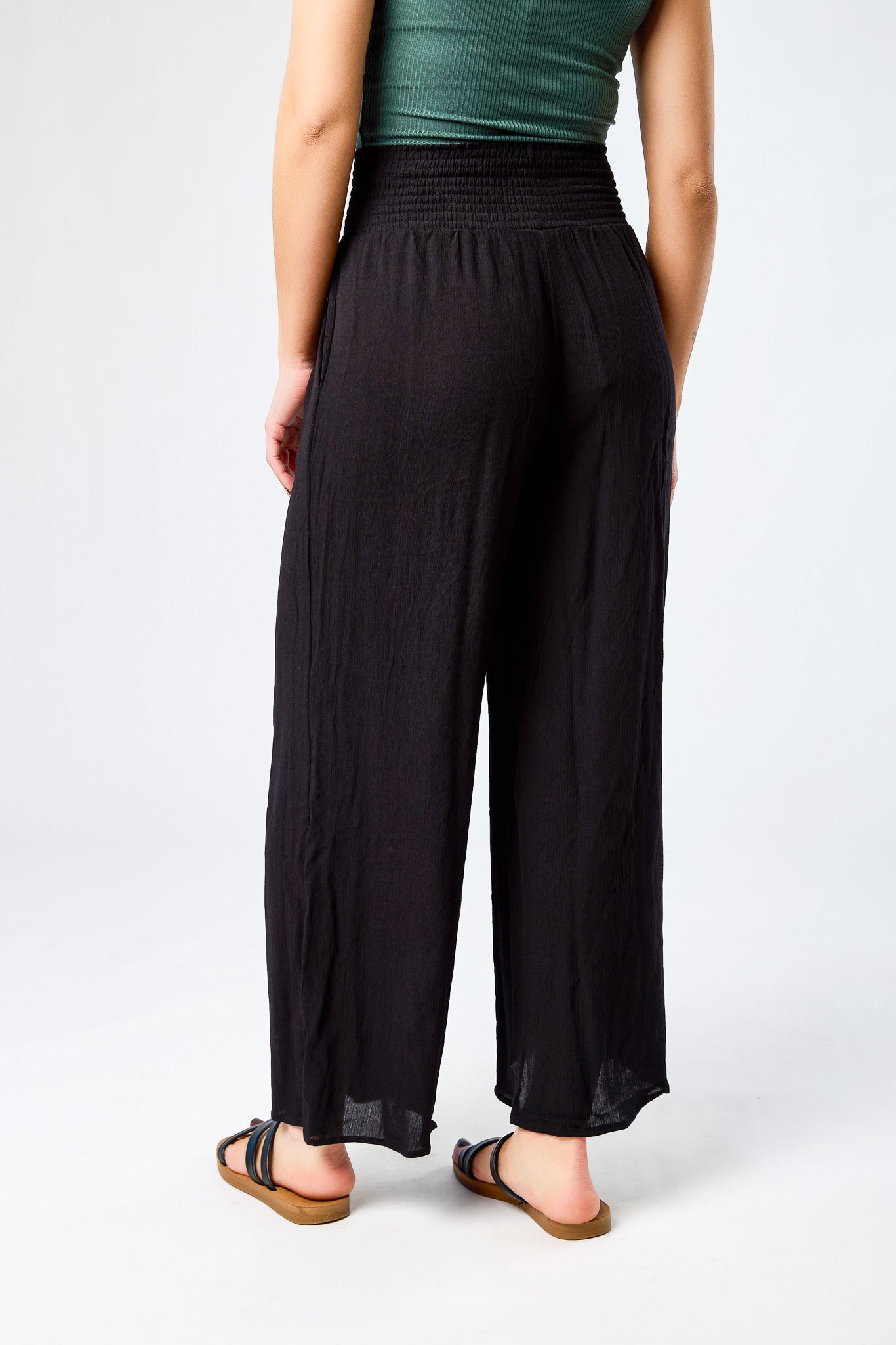 Gauze Palazzo Pants