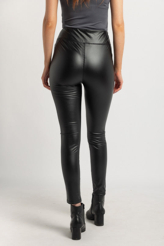 Vegan Leather Legging