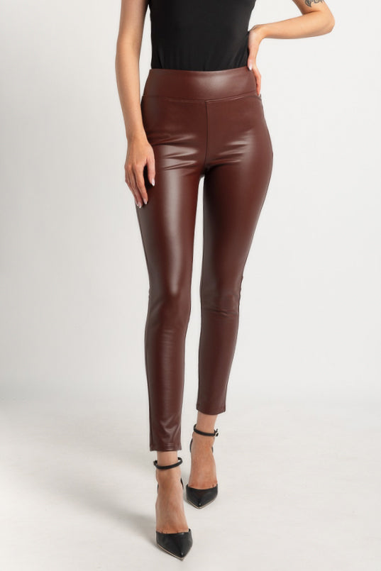 Vegan Leather Legging