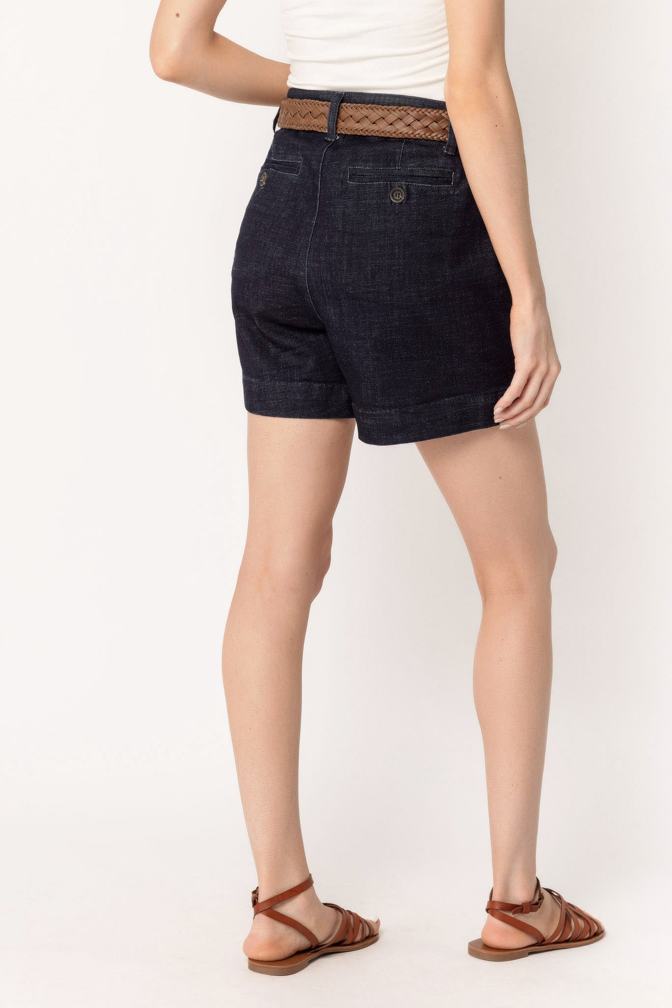 BBJ Rinse Wash Belted Short