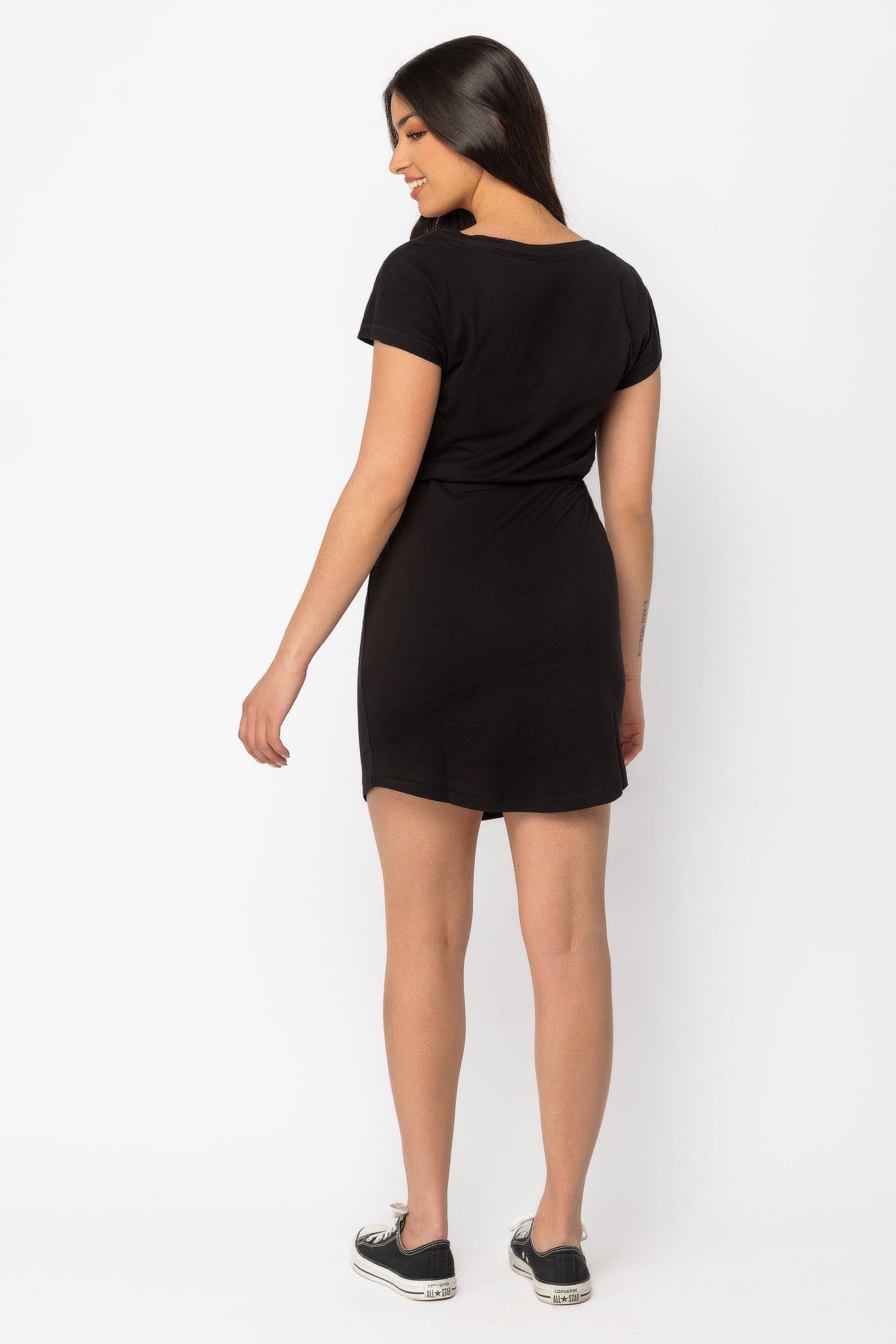 Only May Solid T-Shirt Dress