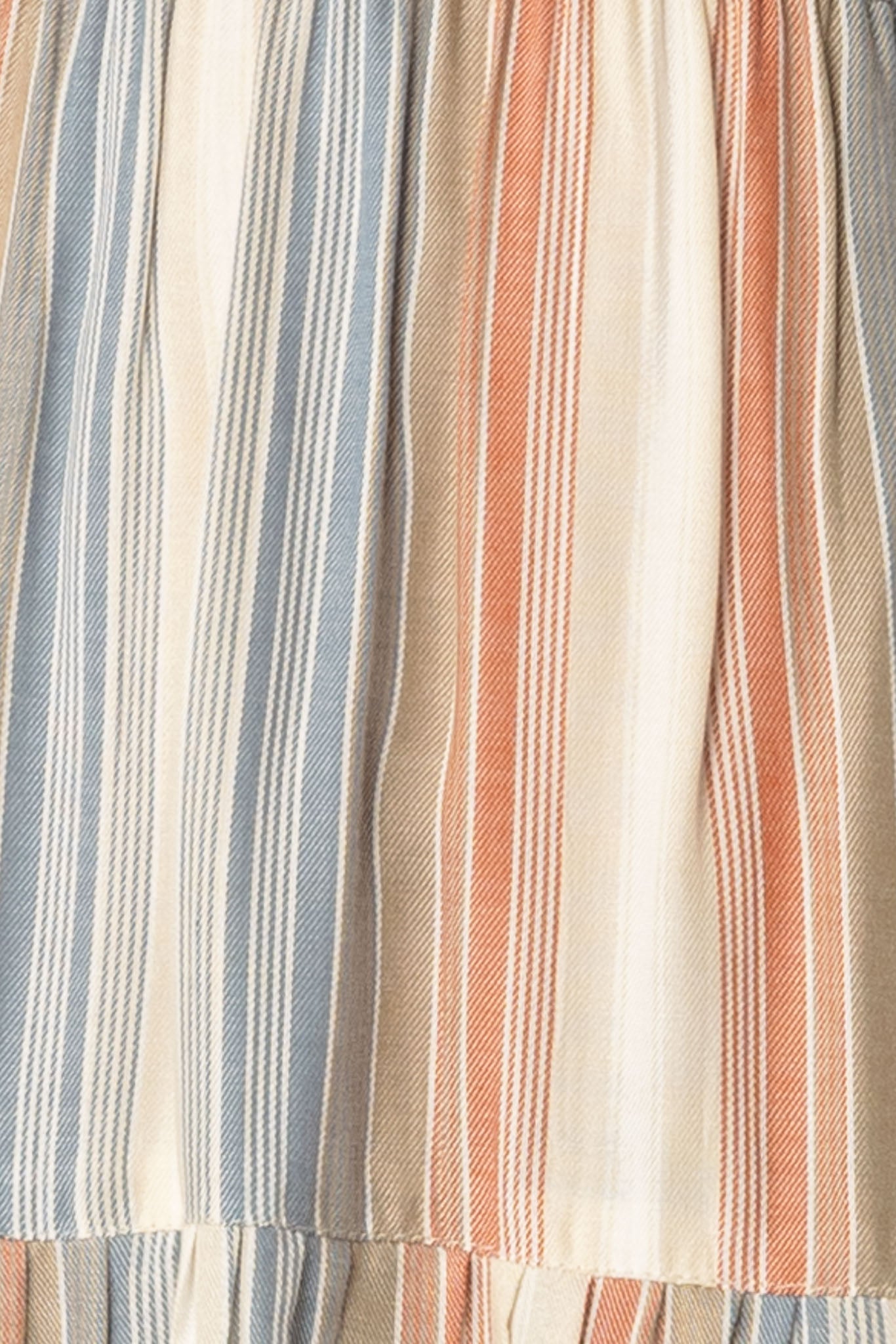 Stripe Spaghetti Strap Tiered Dress with Tie-Back