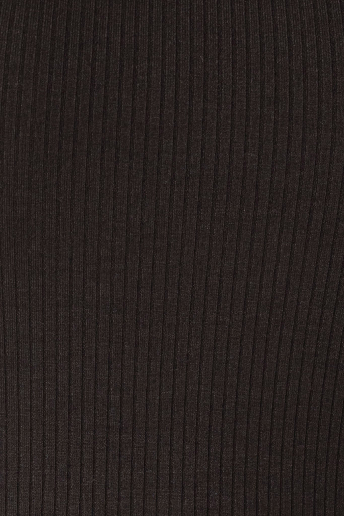 Ribbed Sleeveless Boatneck Bodycon Dress