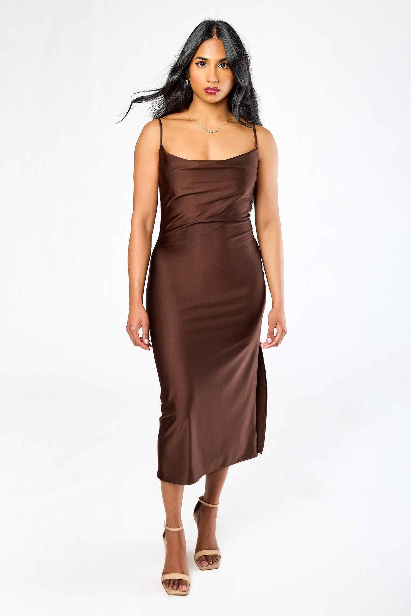 Luxe Satin Slip Dress