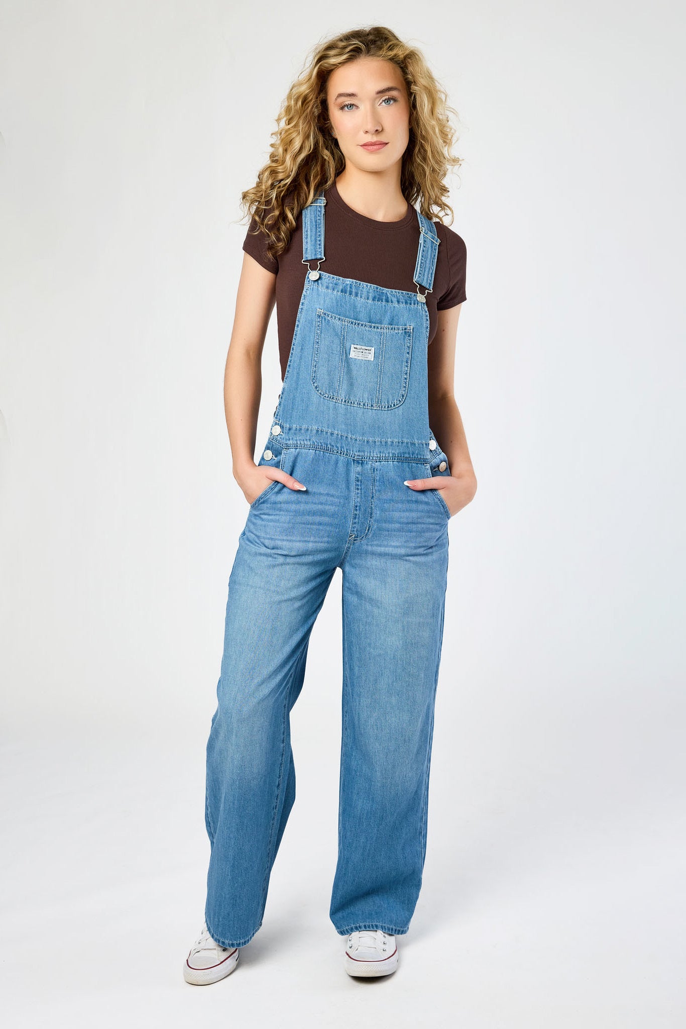 WallFlower Fiona Wash Dreamy Skater Overall