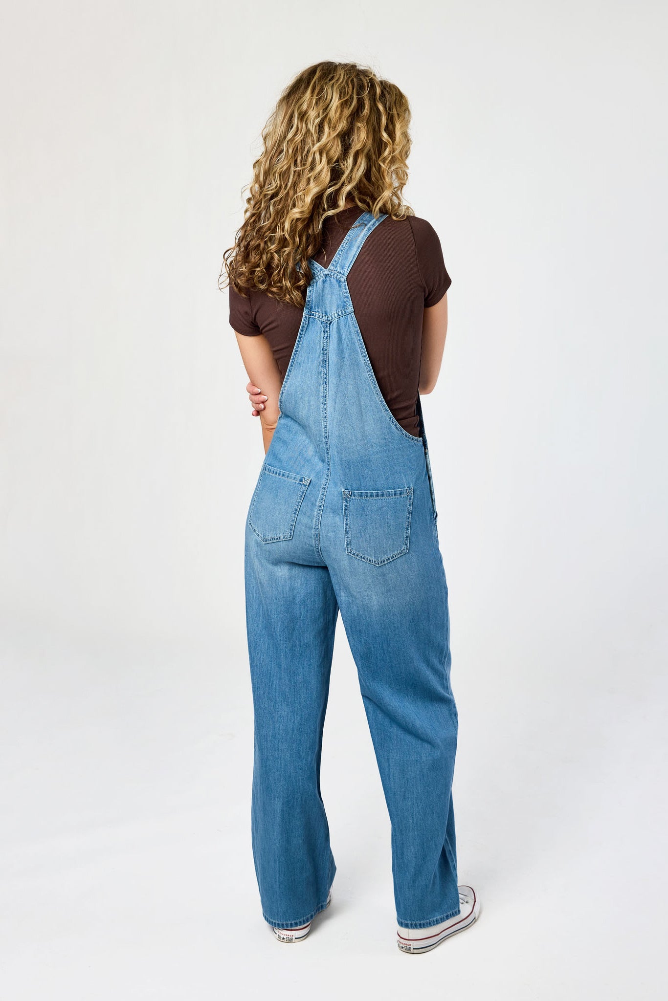 WallFlower Fiona Wash Dreamy Skater Overall