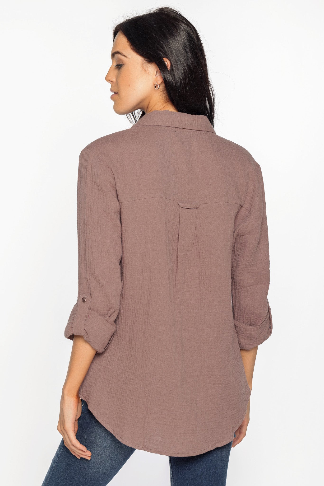Double Cotton Long Sleeve Shirt