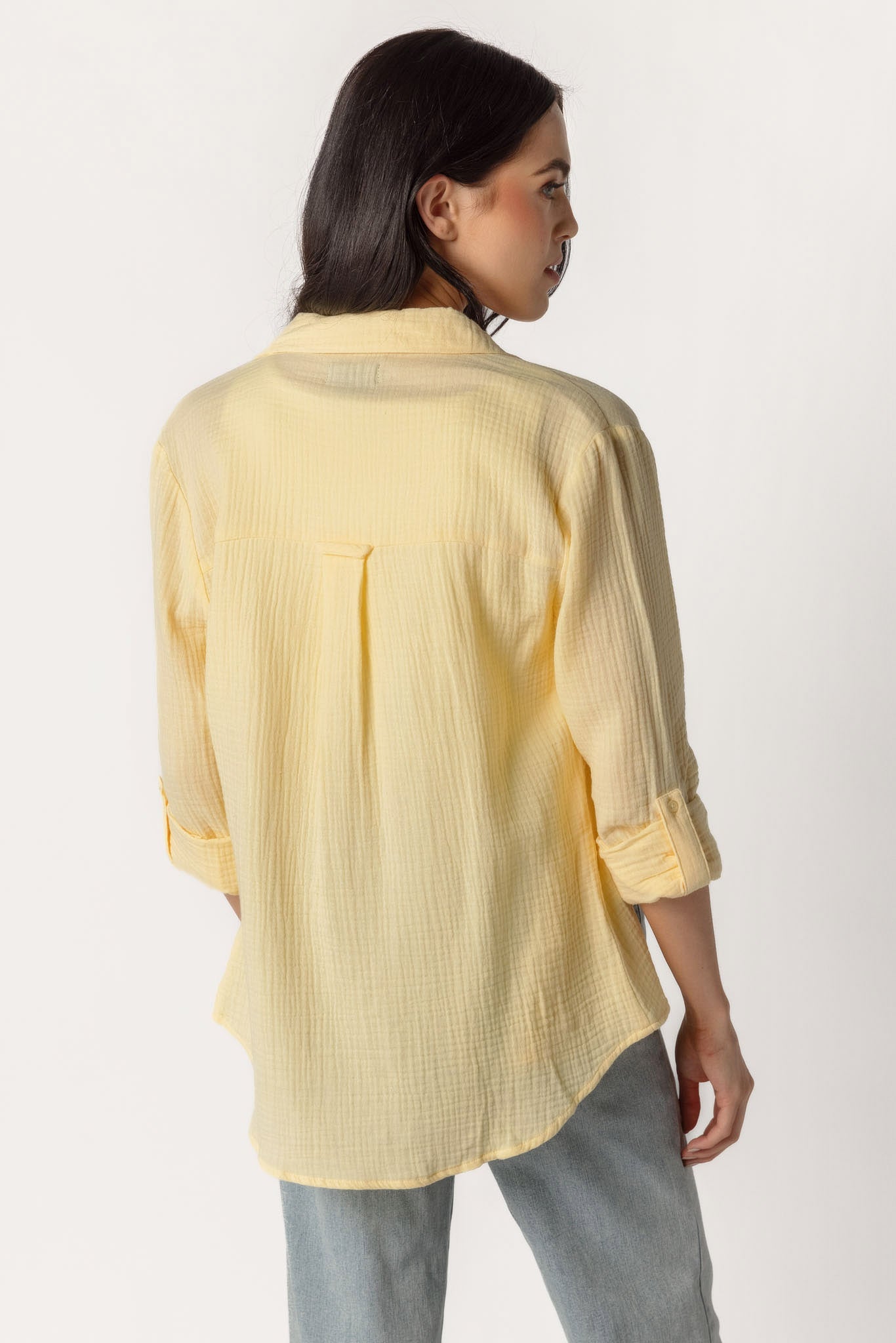 Double Cotton Long Sleeve Shirt