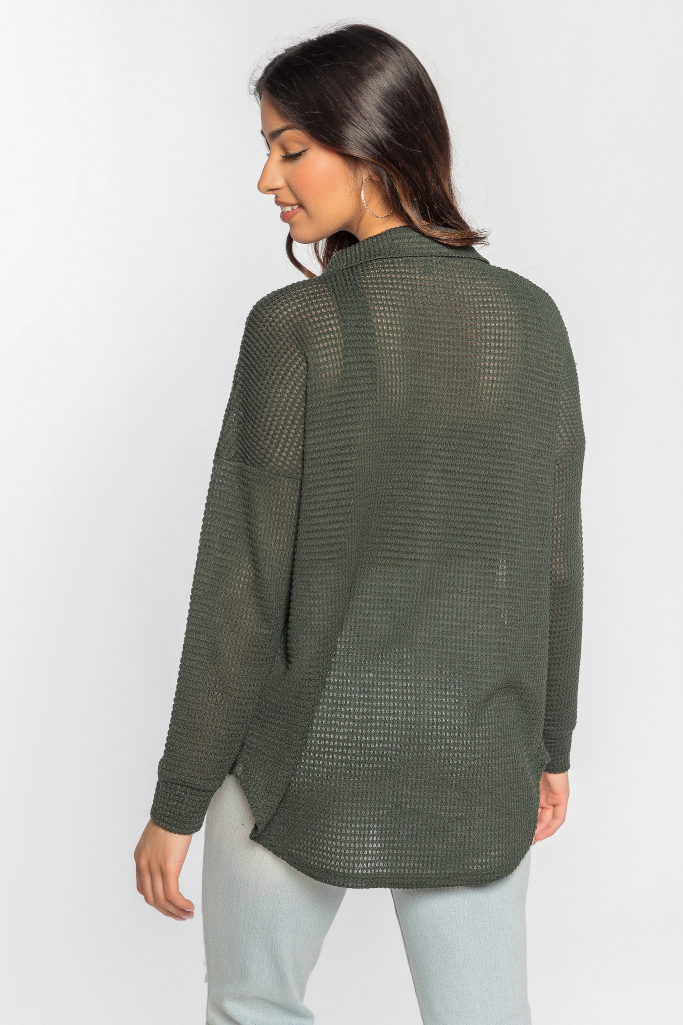 Waffle Long Sleeve Shirt