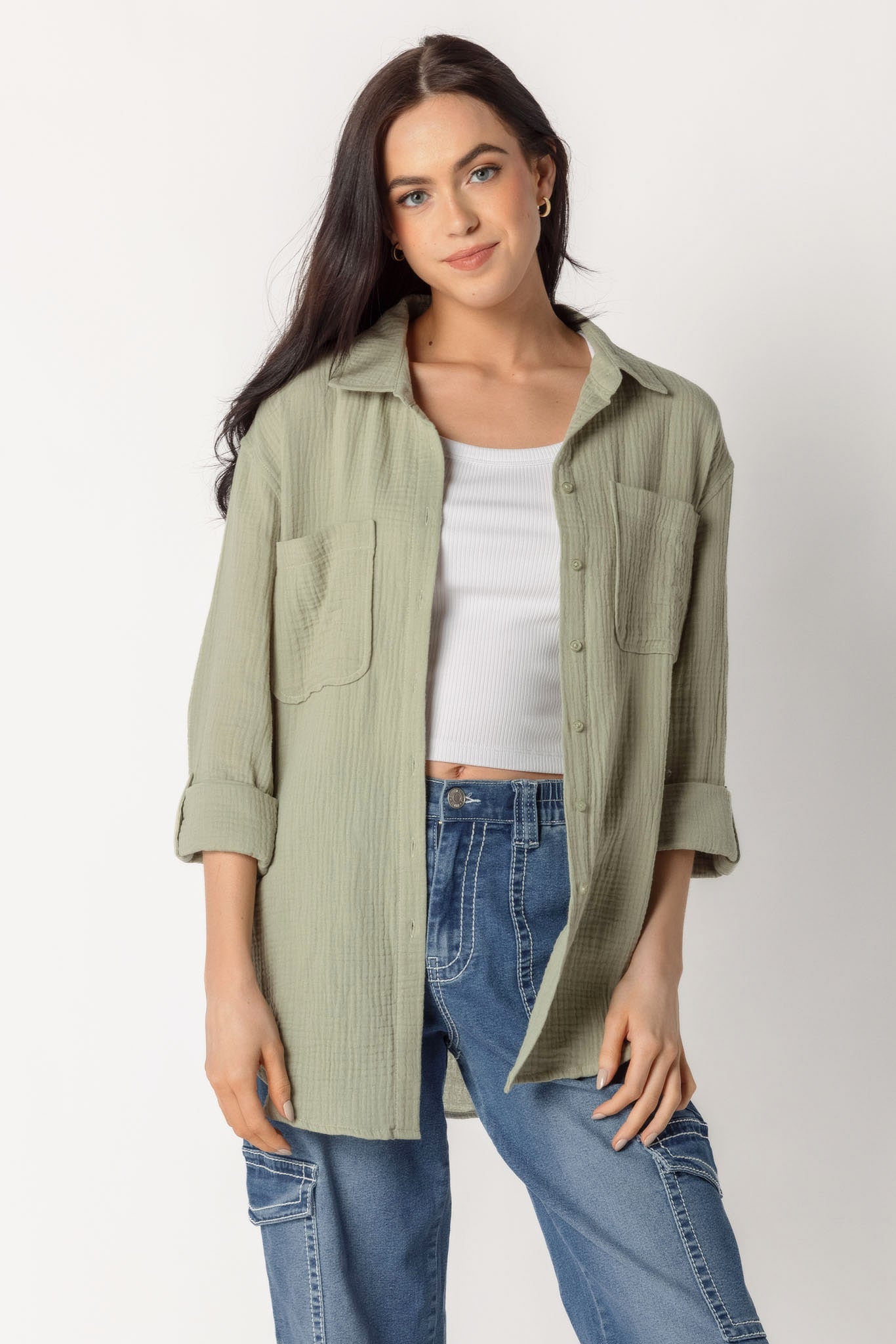Tunic Length Shirt