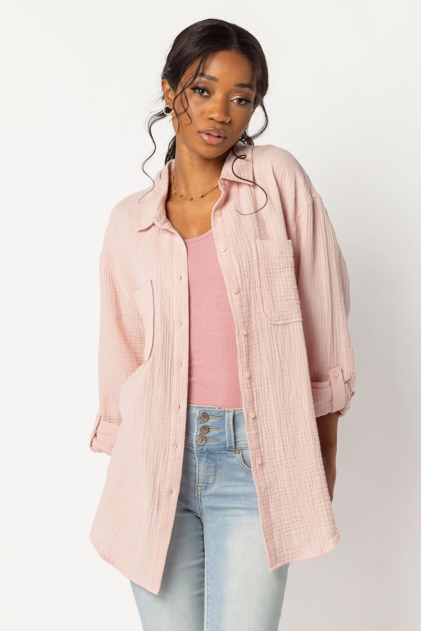 Tunic Length Shirt