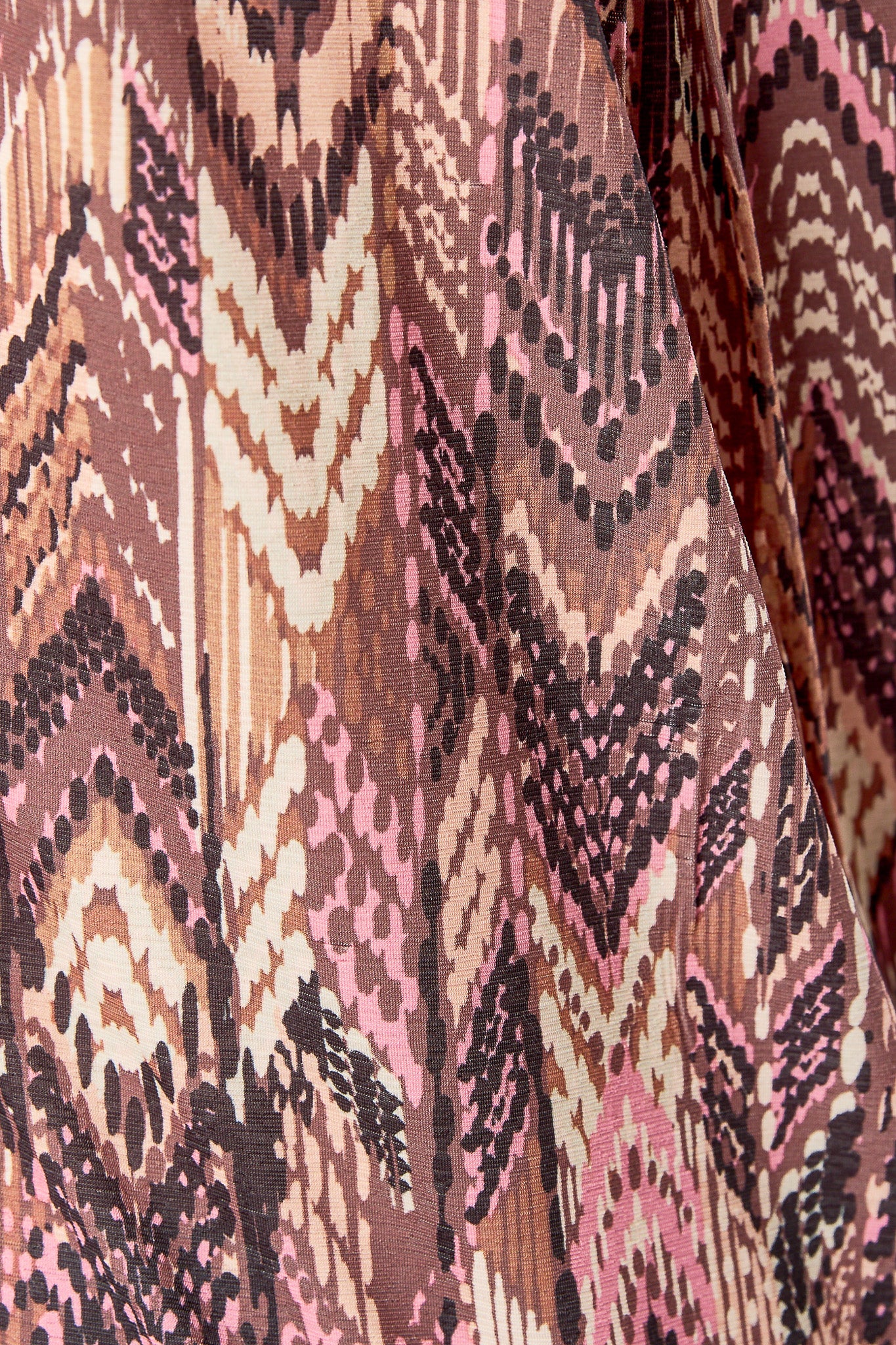 Ikat Print Bulgari Sleeveless Shirt