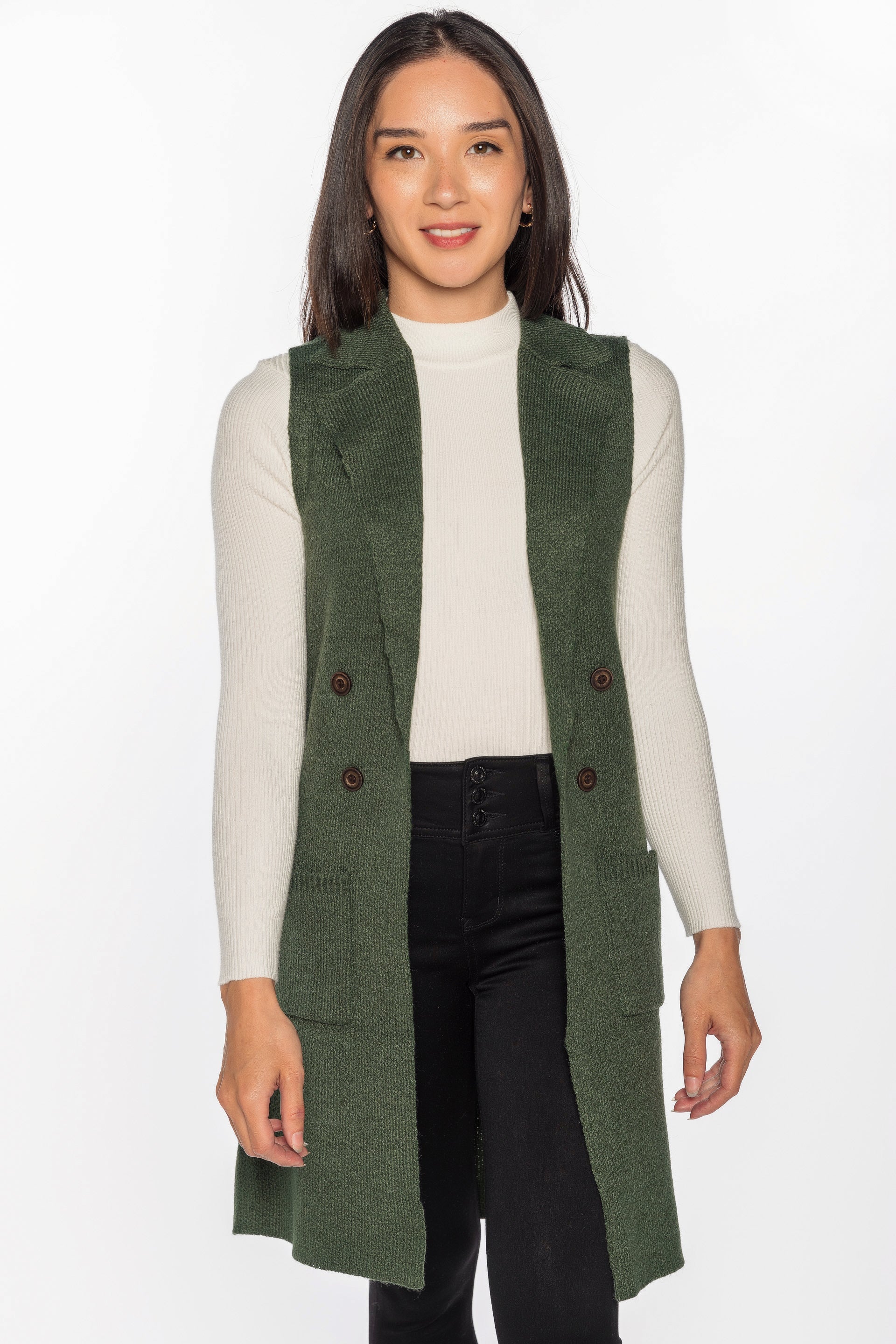 Melange Sweater Vest