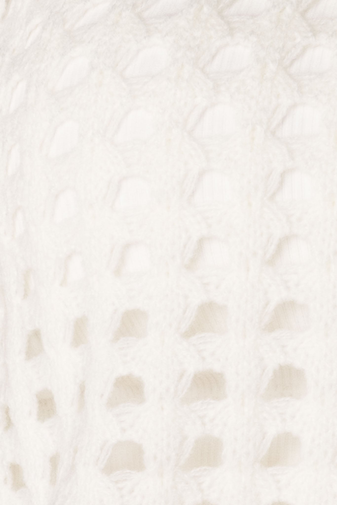 Openwork Sleeveless Sweater Tank Top