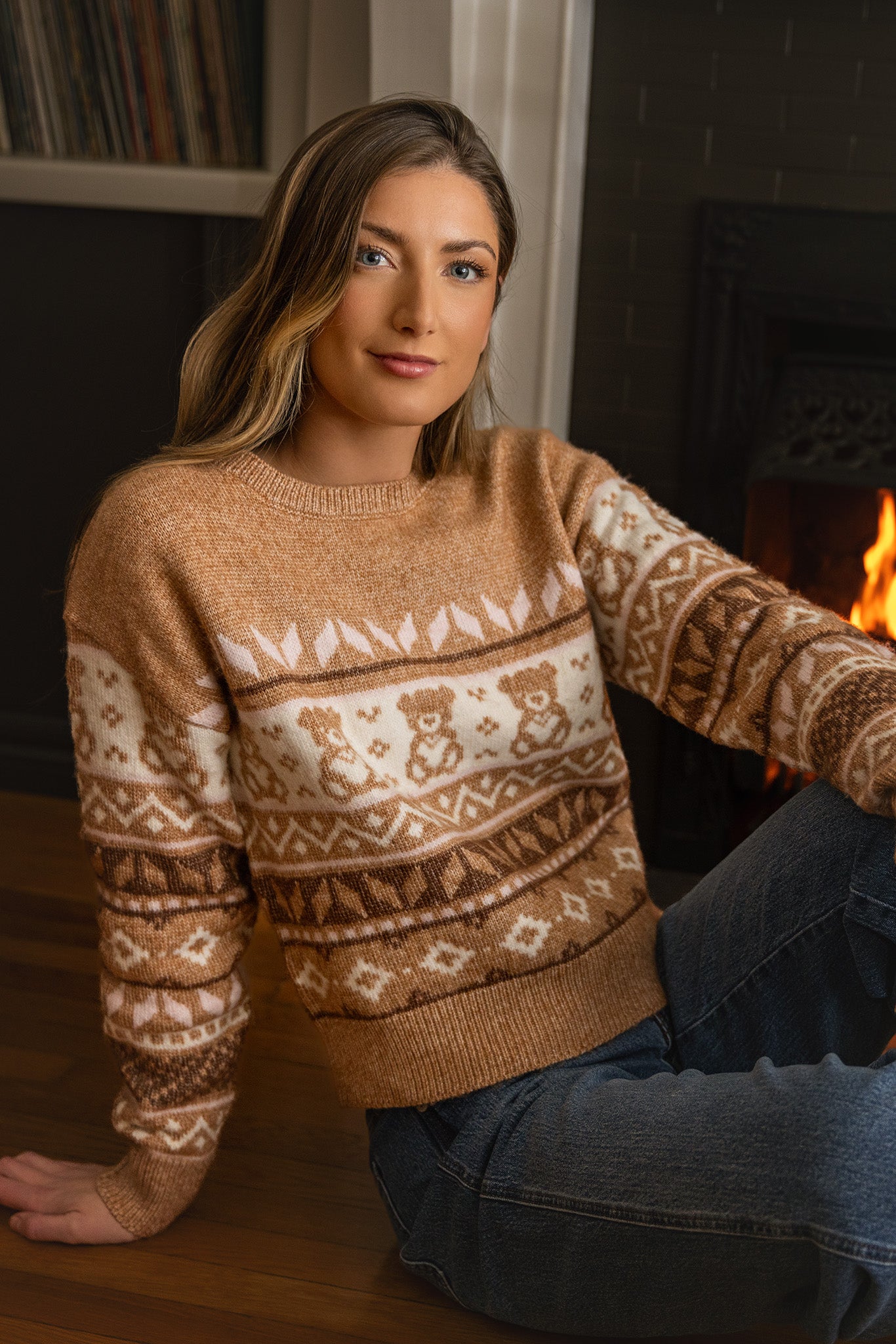 Teddy Fair Isle Sweater