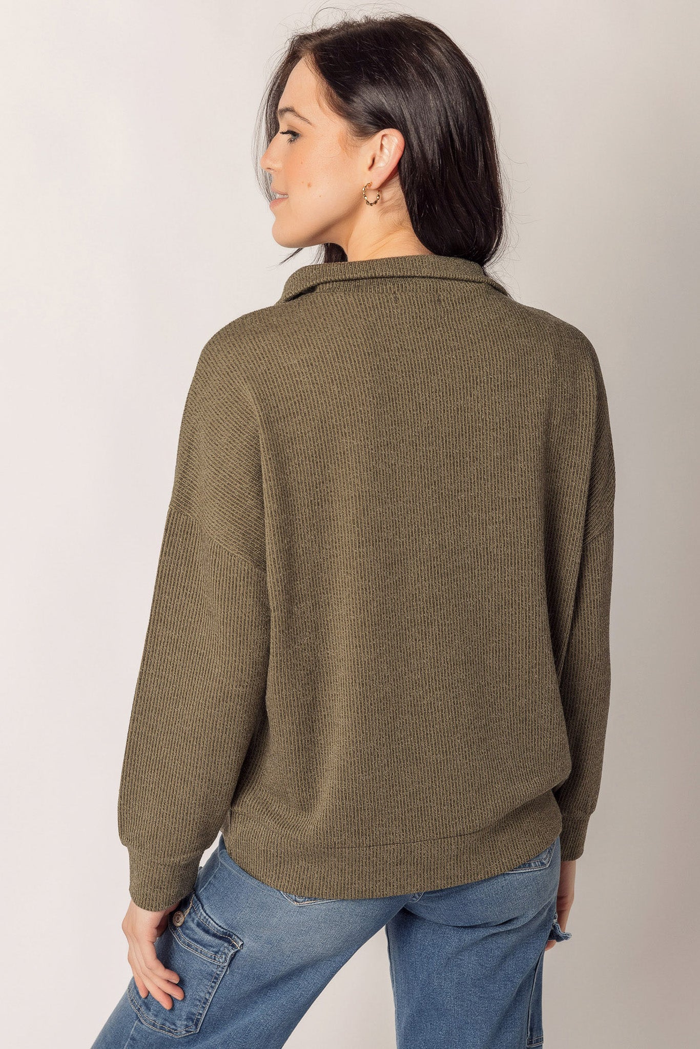 Hacci Long Sleeve Sweater