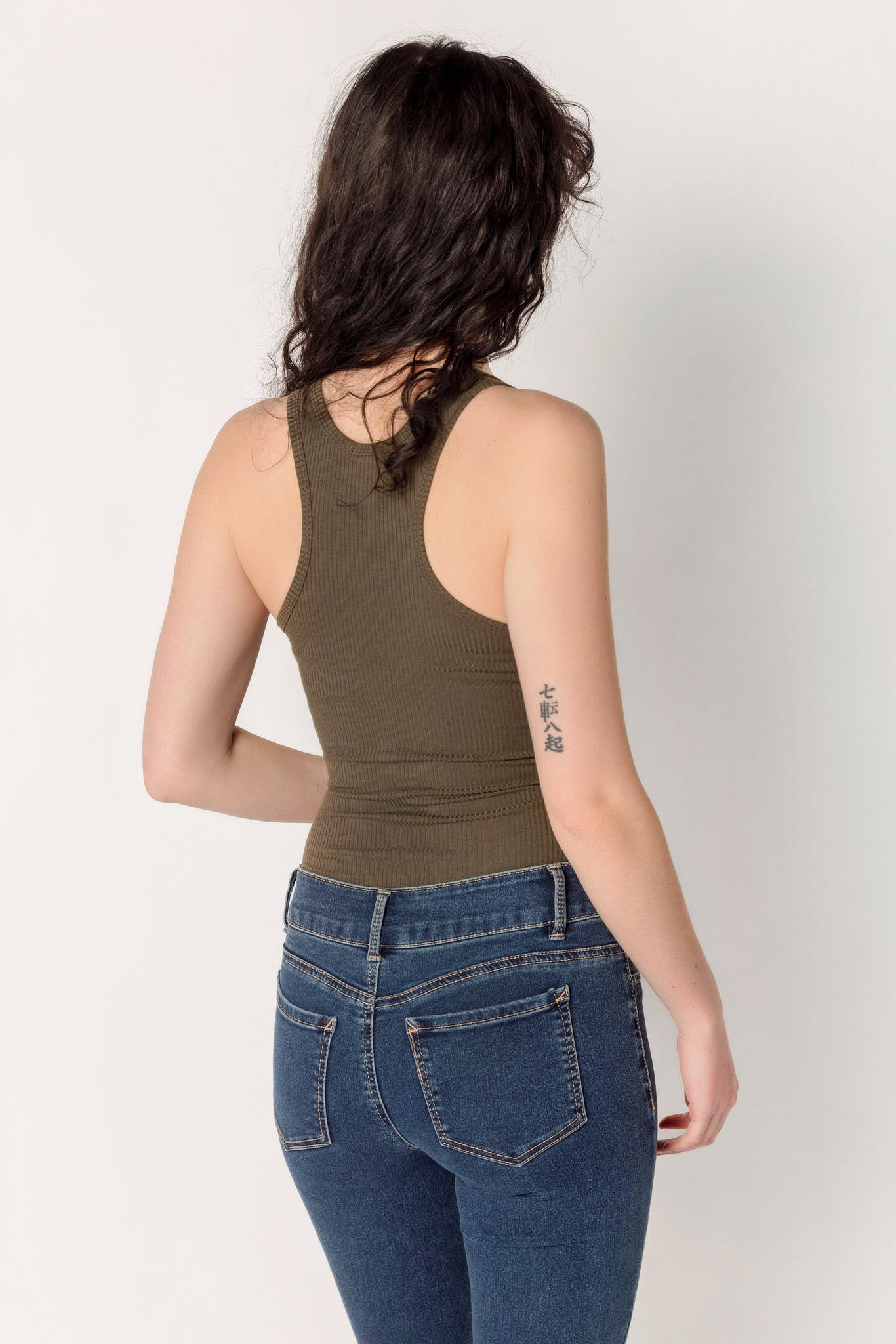 Ribbed Racerback Tank
