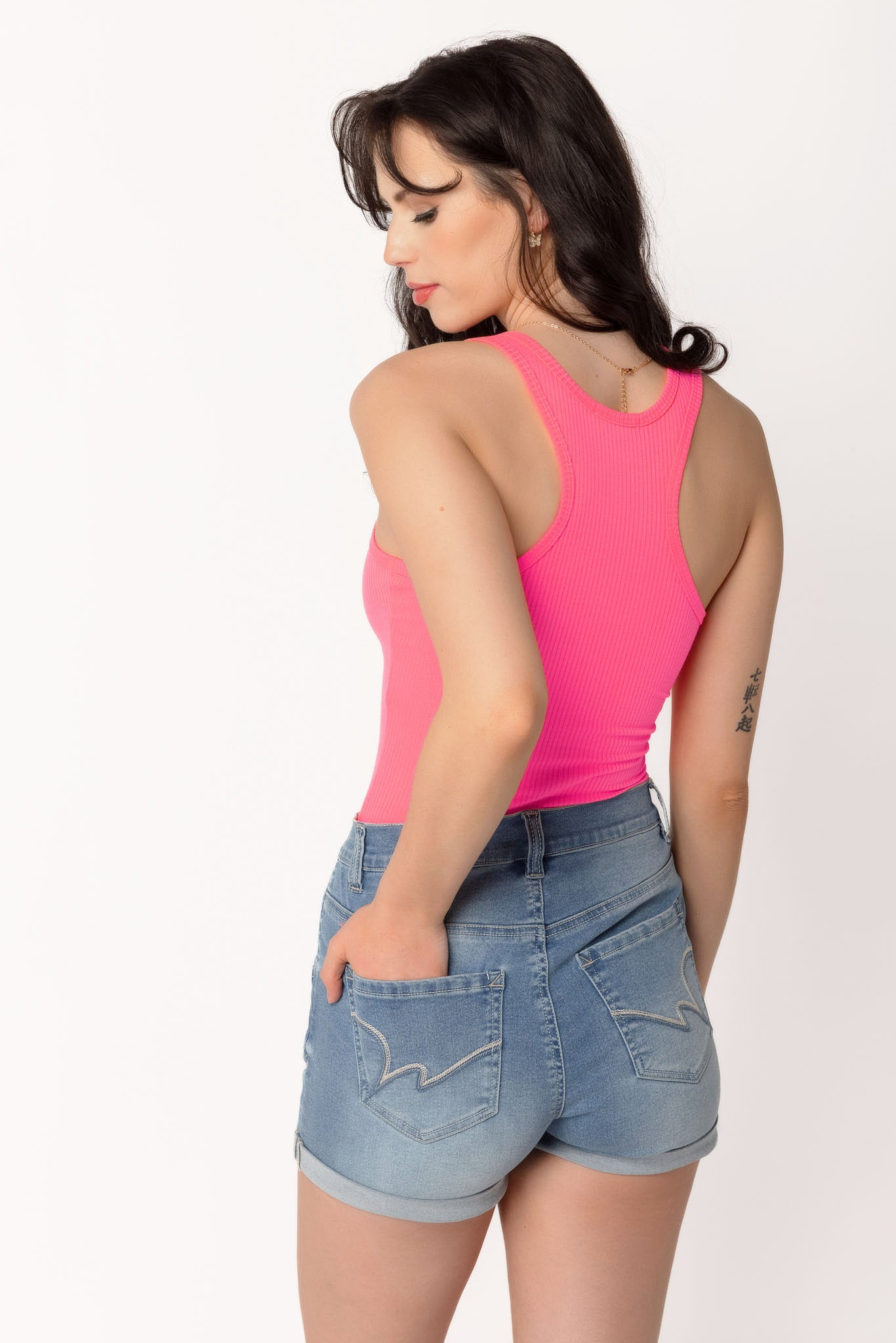 Ribbed Racerback Tank