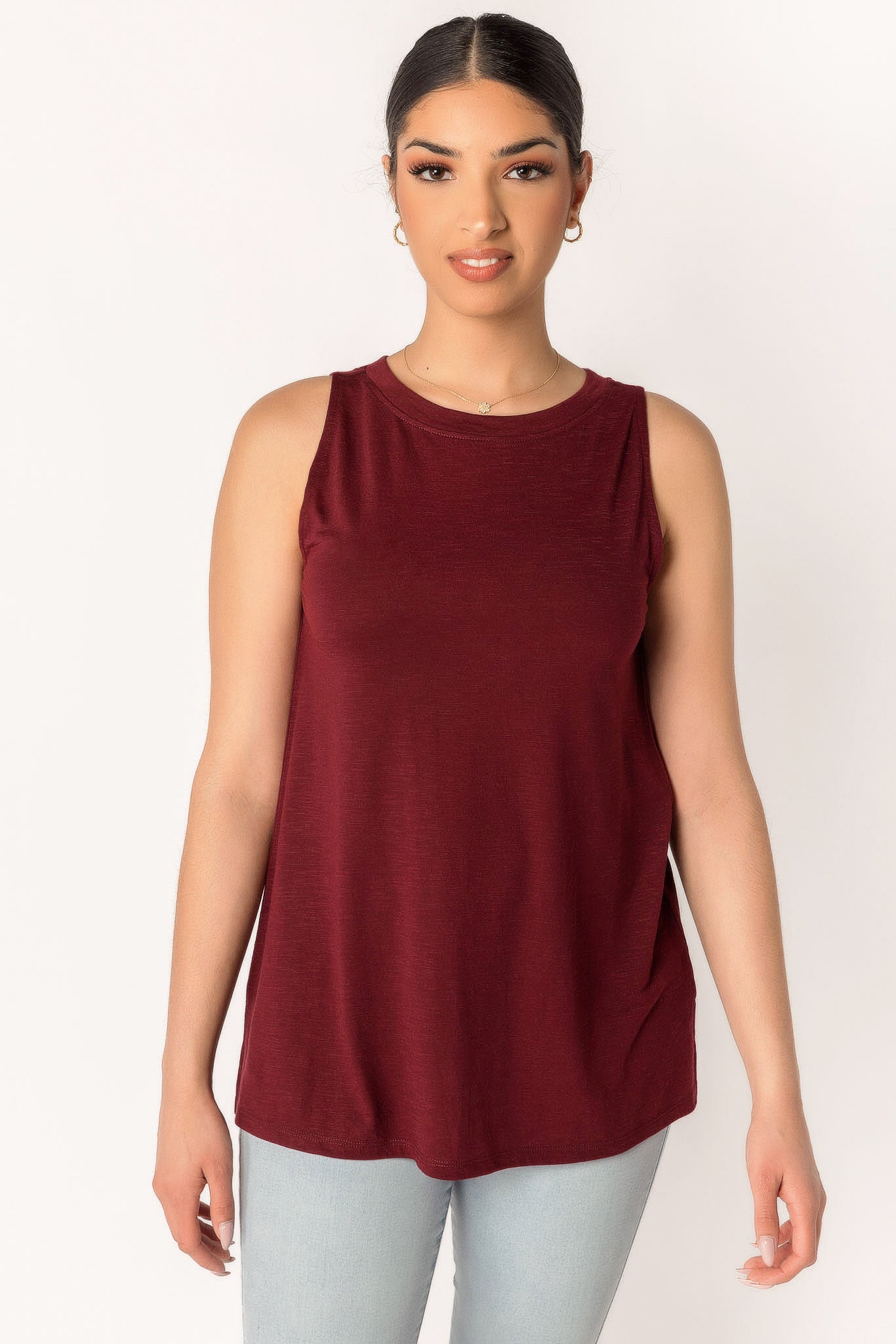 Slub Tank with Side Slits