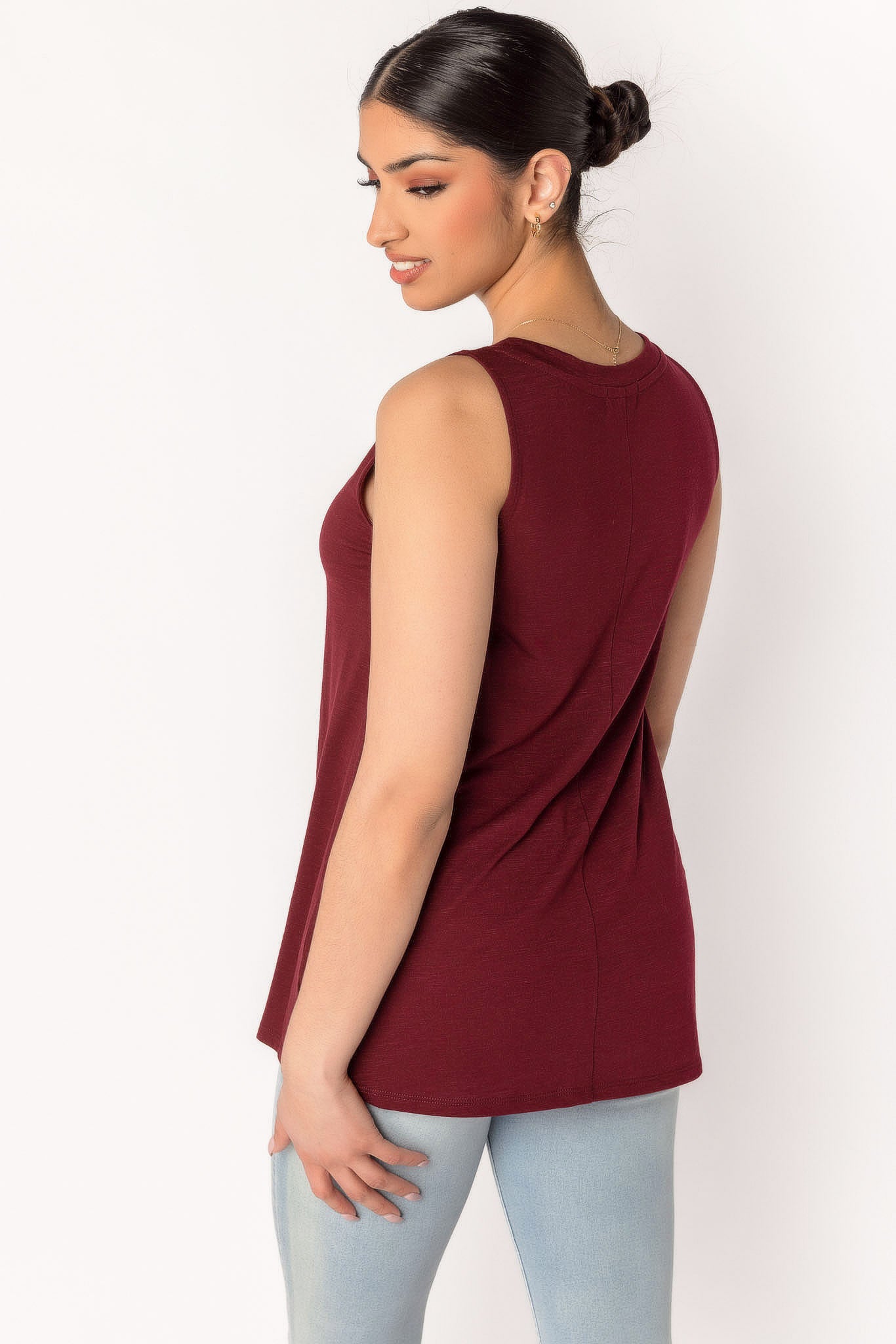 Slub Tank with Side Slits
