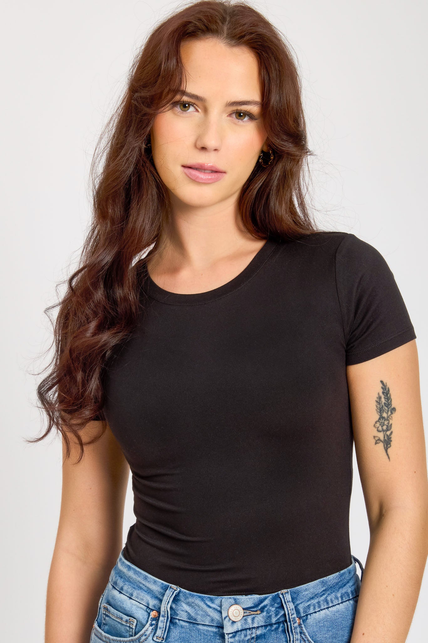 Cap-Sleeve Baby Tee