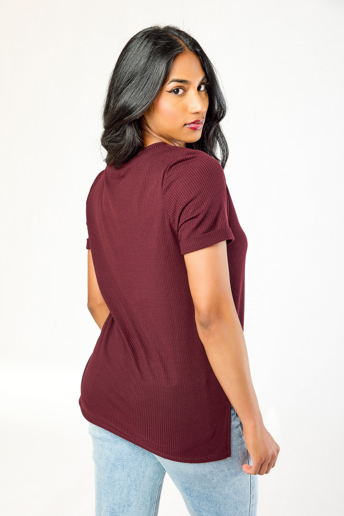 Rib Crew Pocket Tee