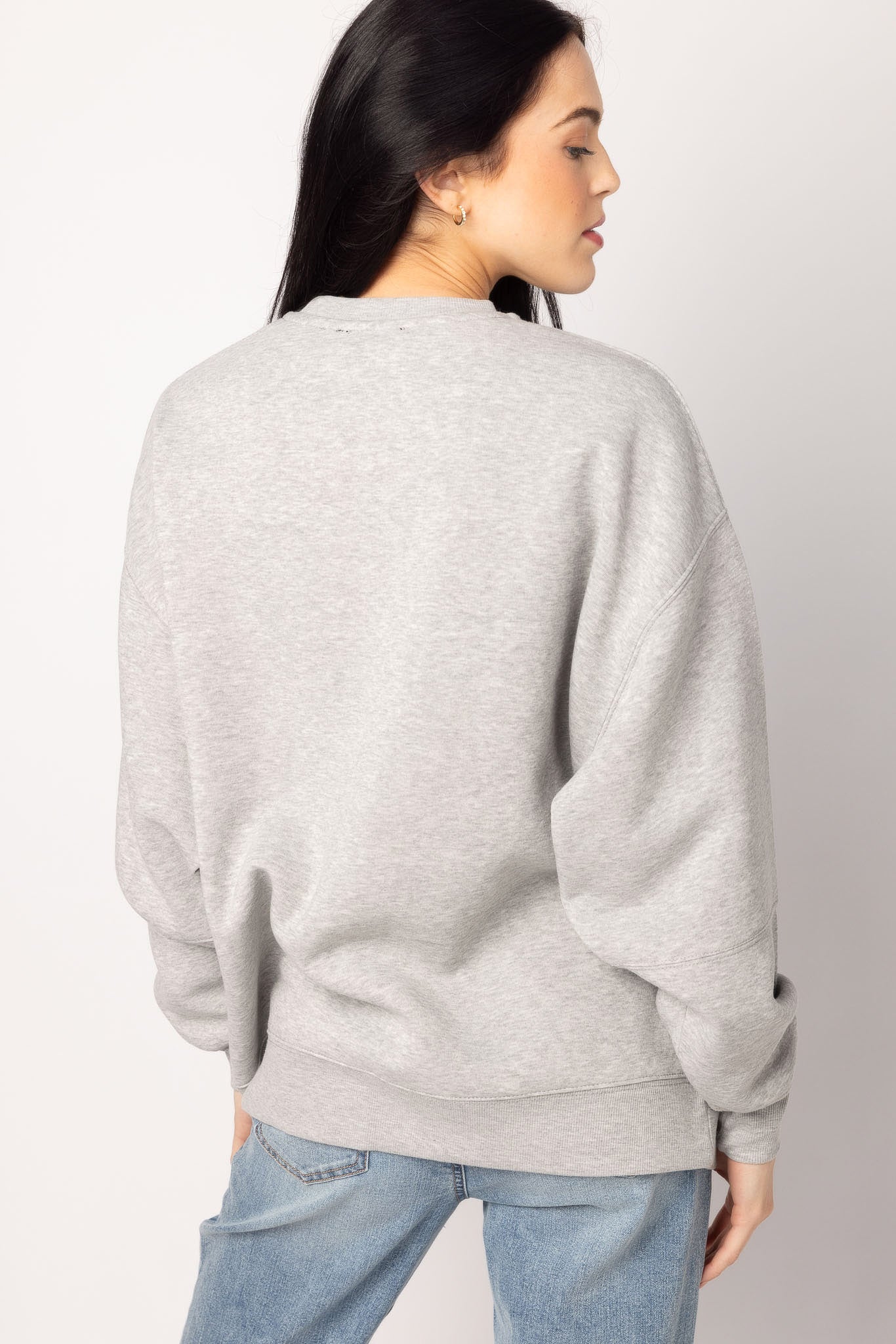 Oversized Crewneck Sweatshirt