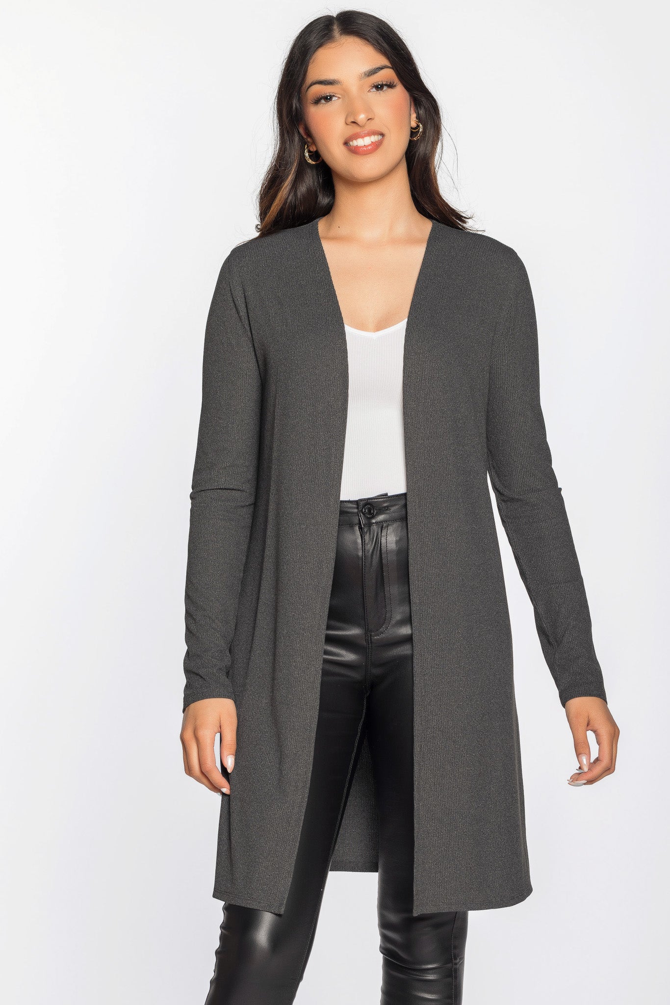 Ribbed Cardigan