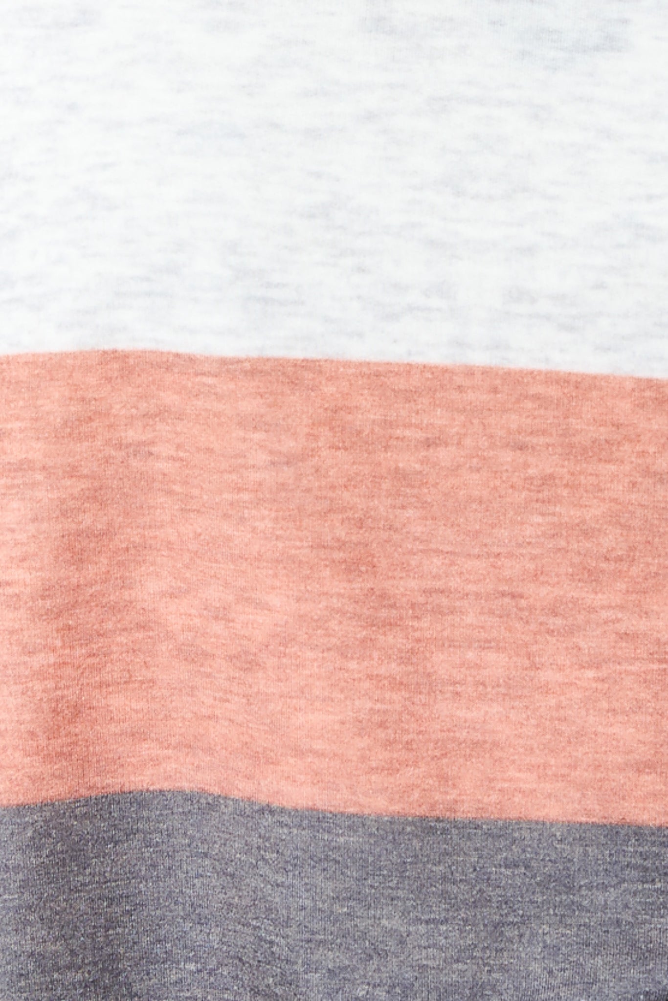 Striped Terry Split-Hem Tee