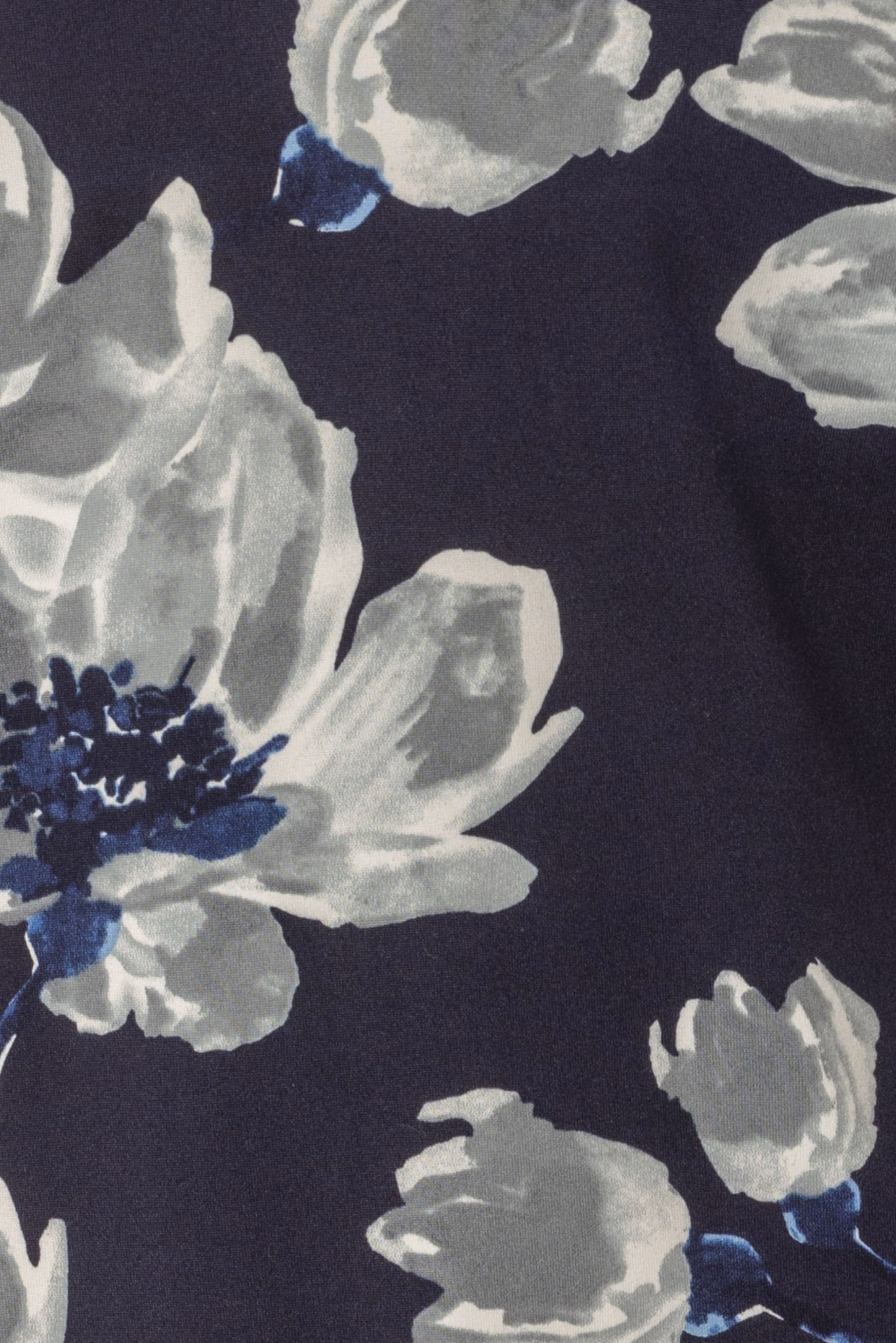 Navy Floral Double V-Neck Cami