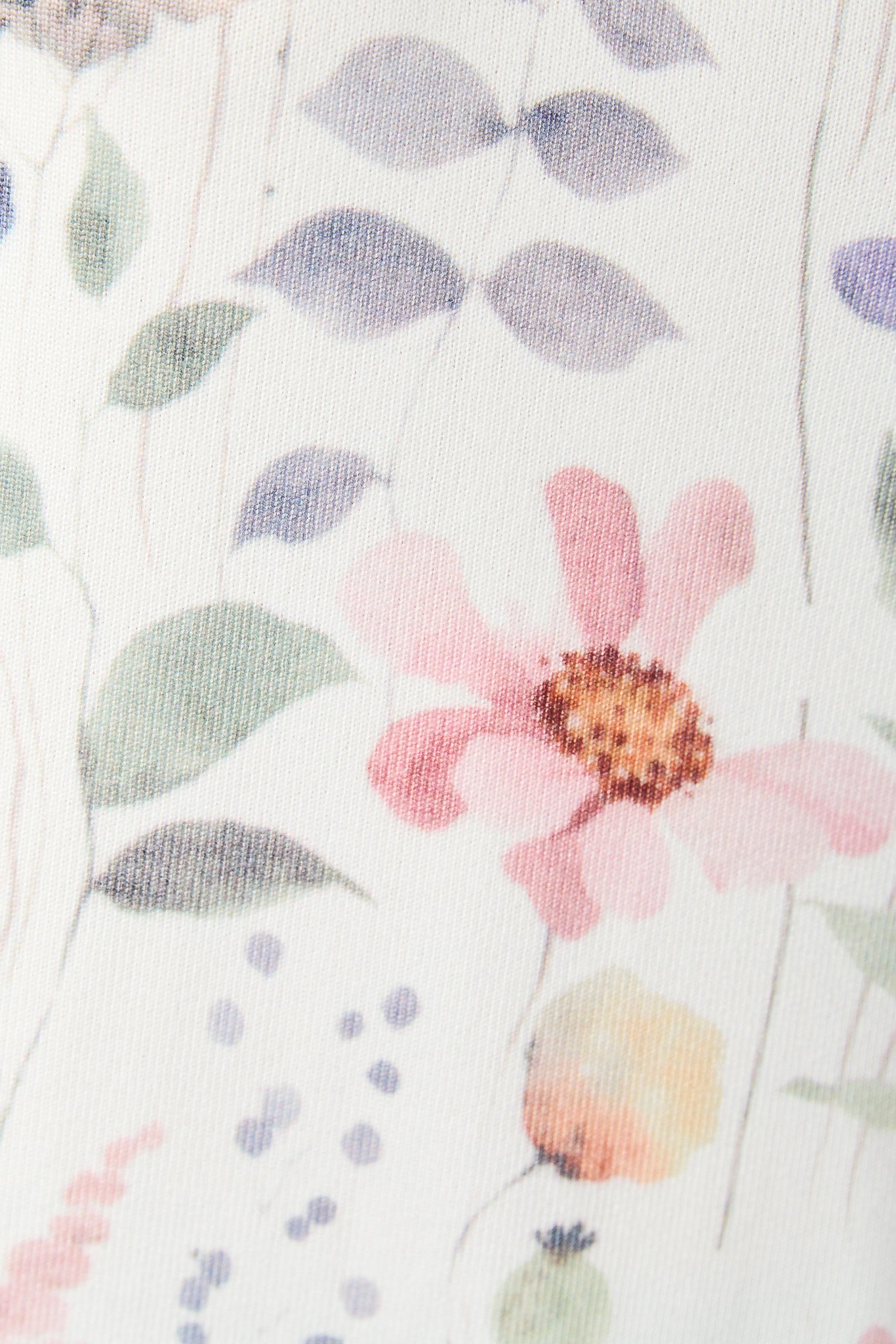 Ultrasoft Floral Hacci Scoopneck Tank