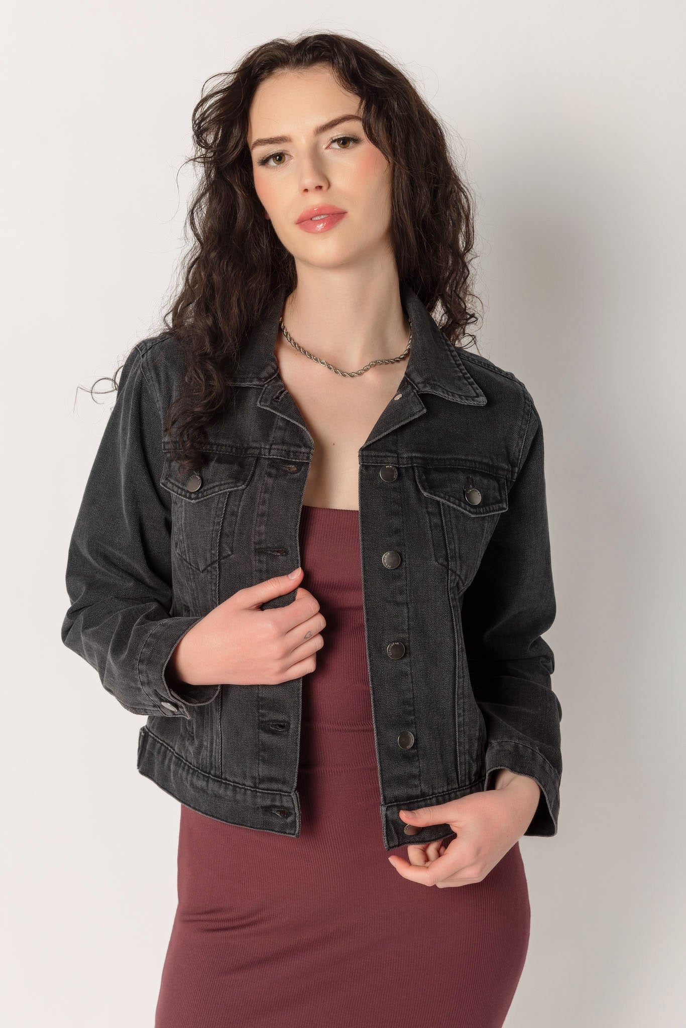 Stoosh Black Lagoon Wash Denim Jacket