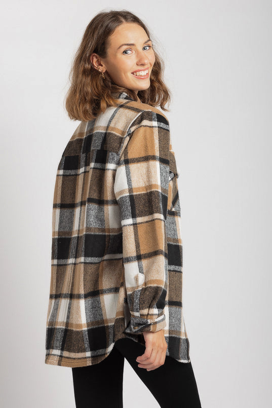 Hadley Plaid Shacket