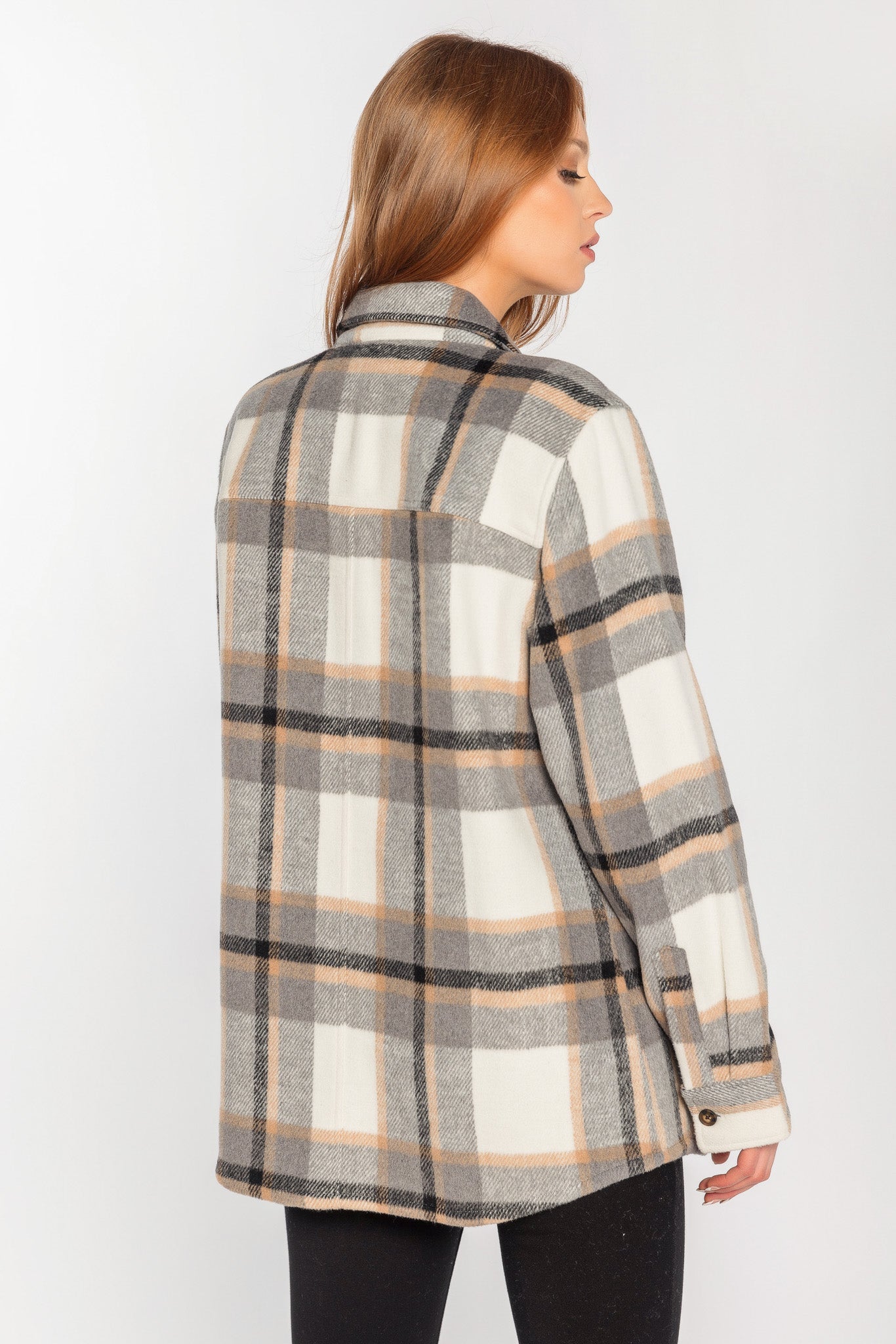 Opal Plaid Shacket