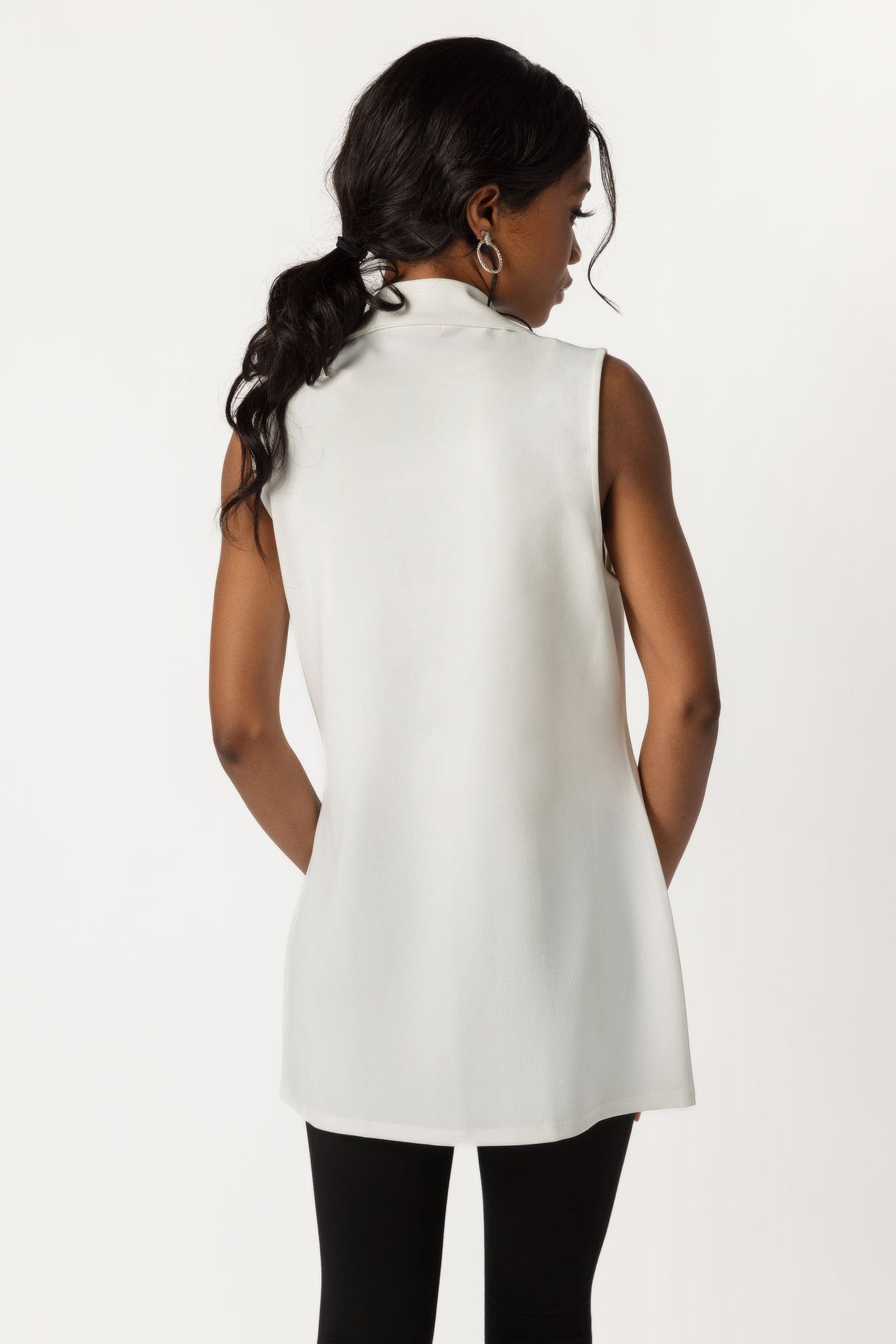 Scuba Crepe Vest