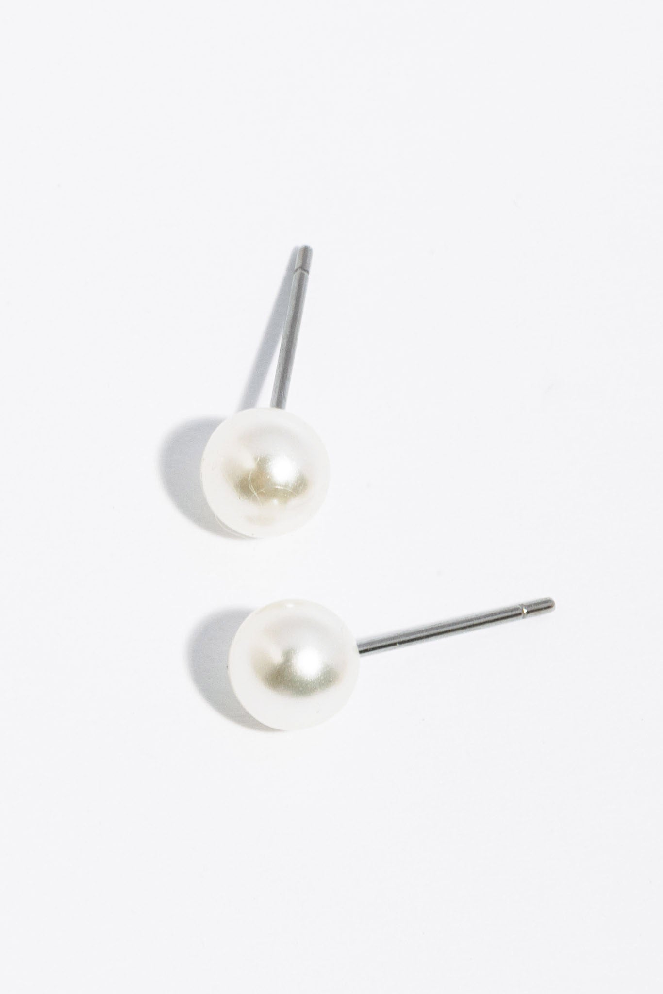 Clover and Pearl Earring Set