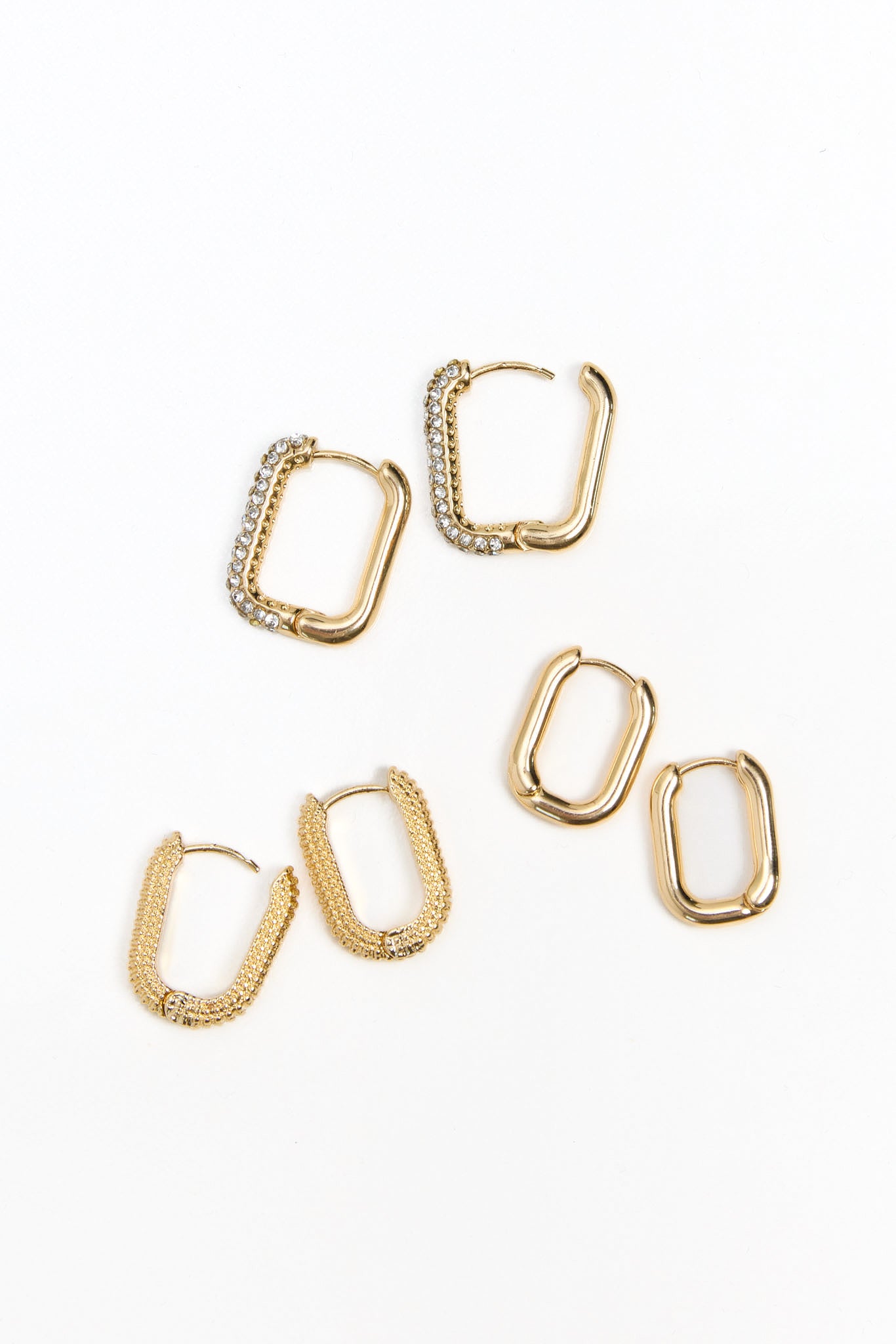3-Pack Square Hoops Set