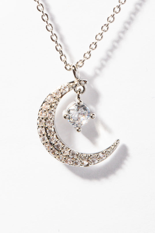 Necklace with Moon Pendant