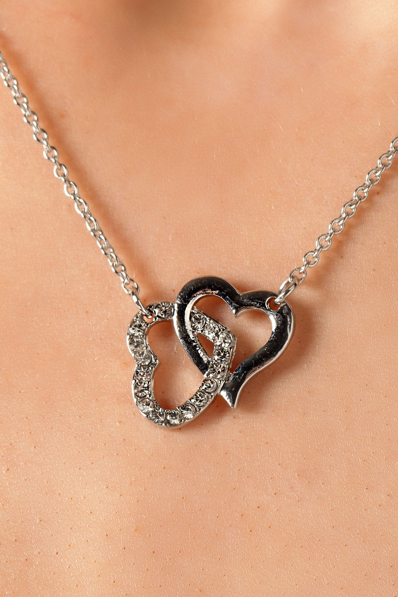 Interlocking Hearts Necklace