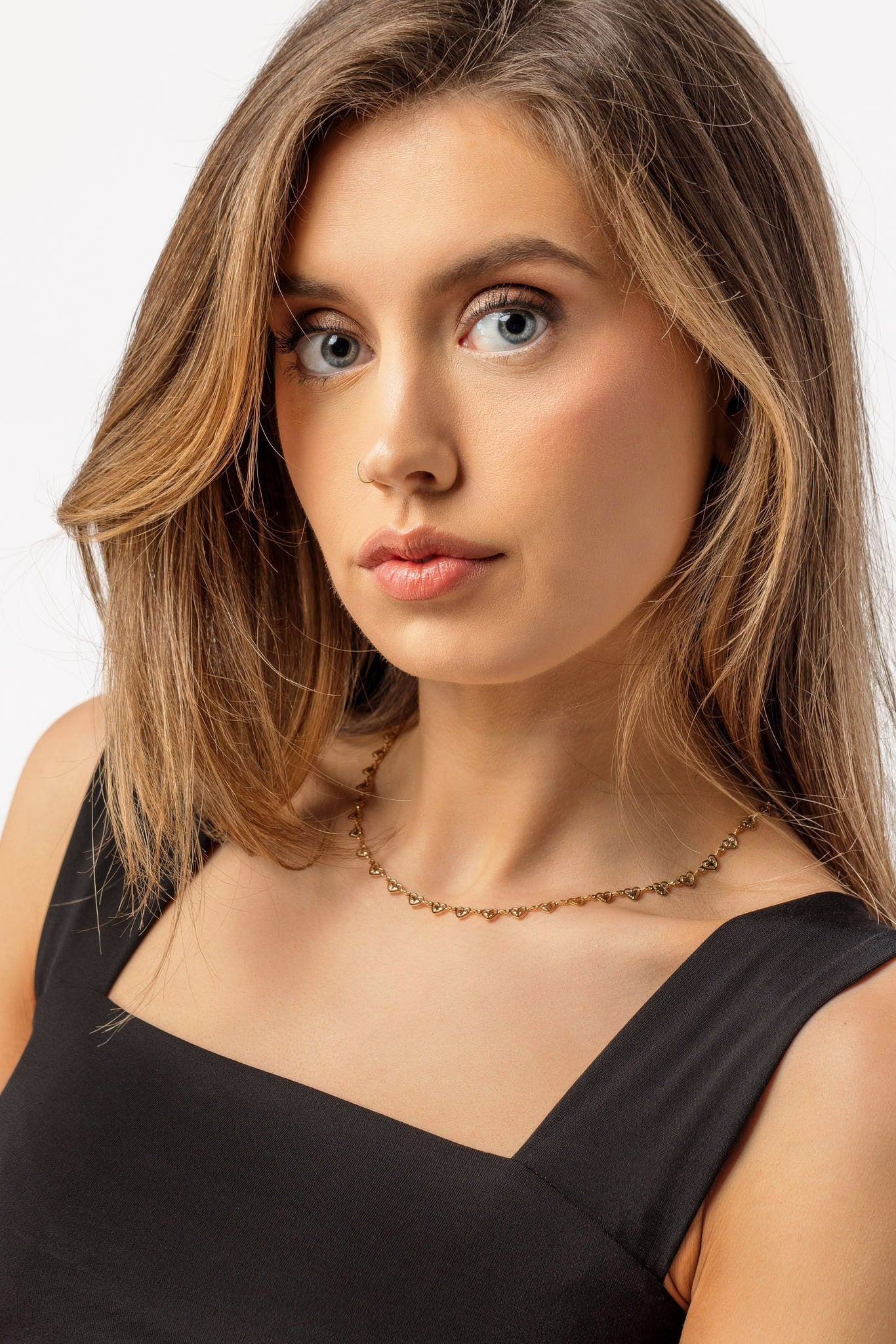 Mini Hearts Necklace