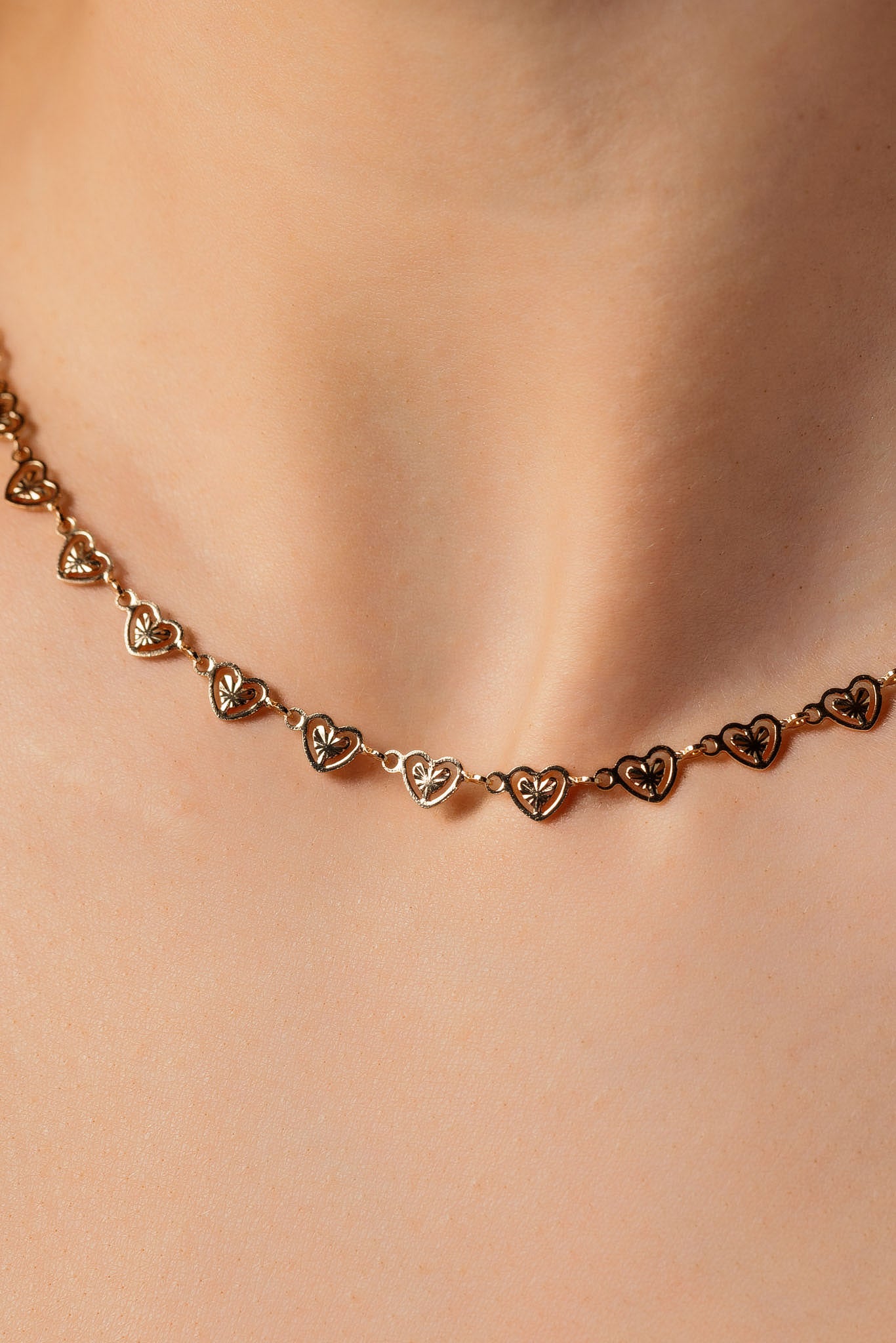 Mini Hearts Necklace