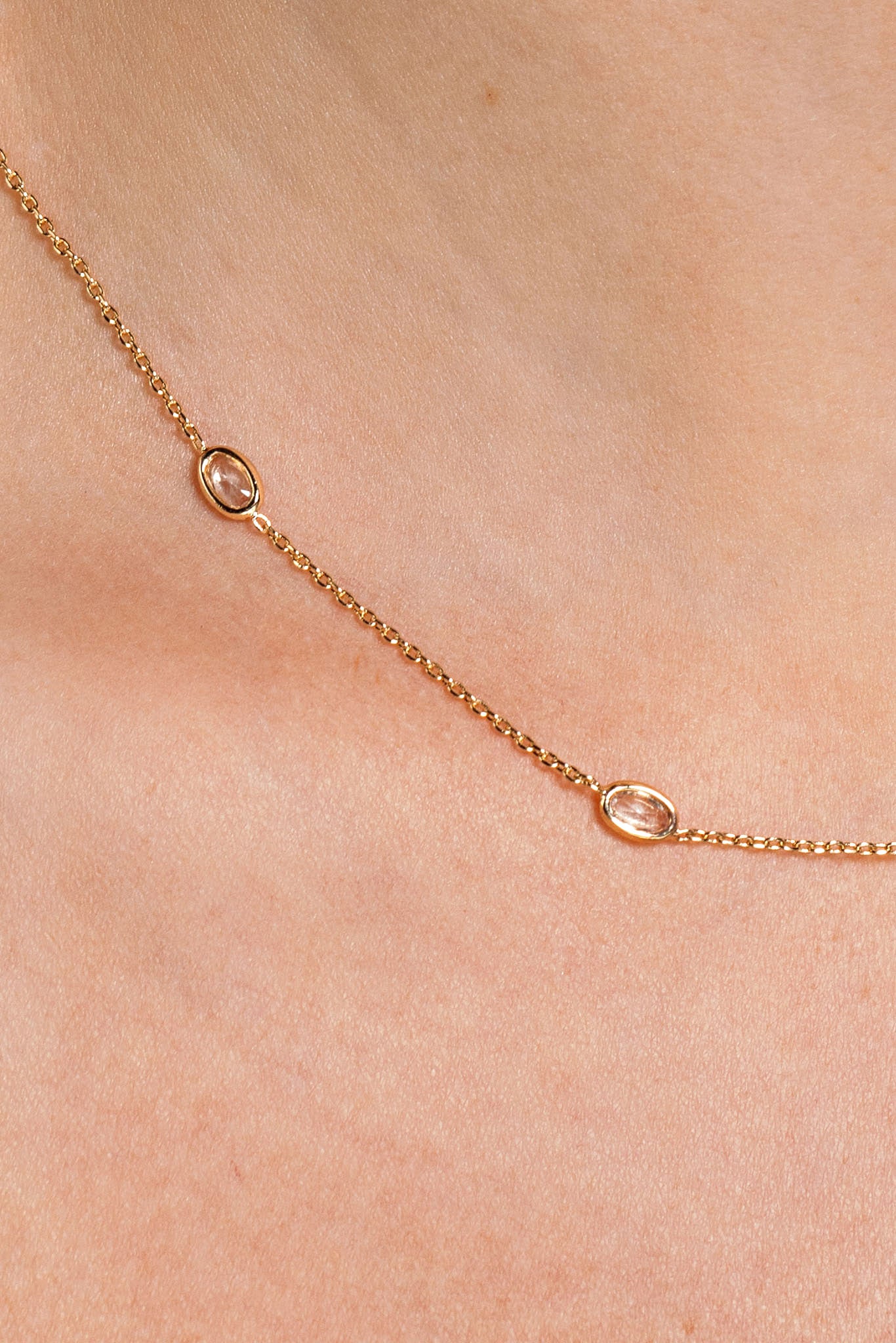 Dainty Stone Choker