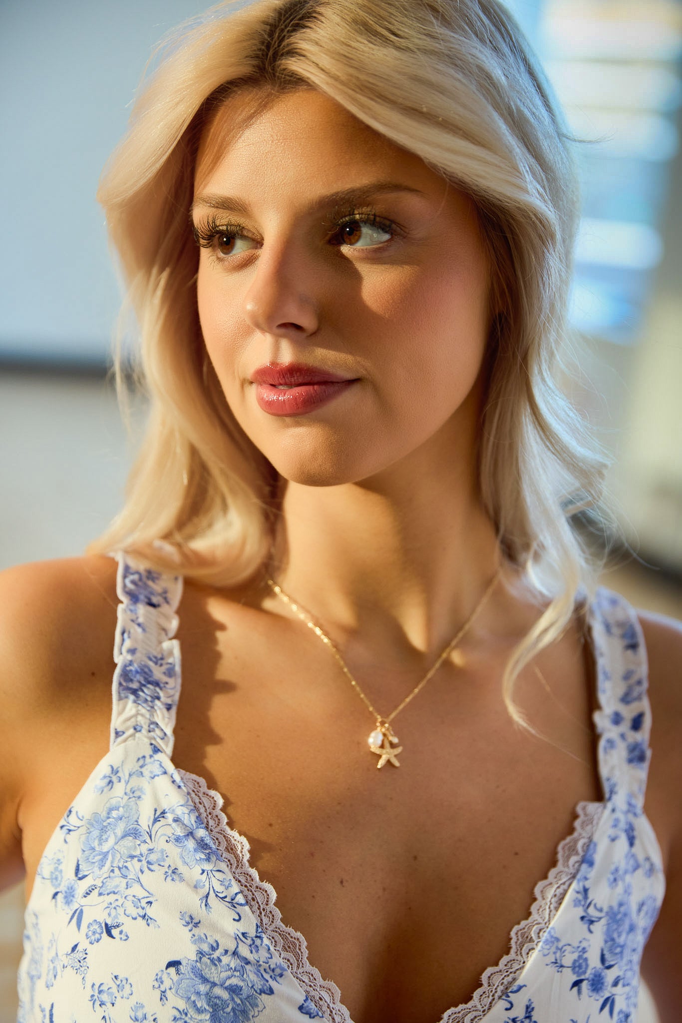 Seashell Cluster Necklace