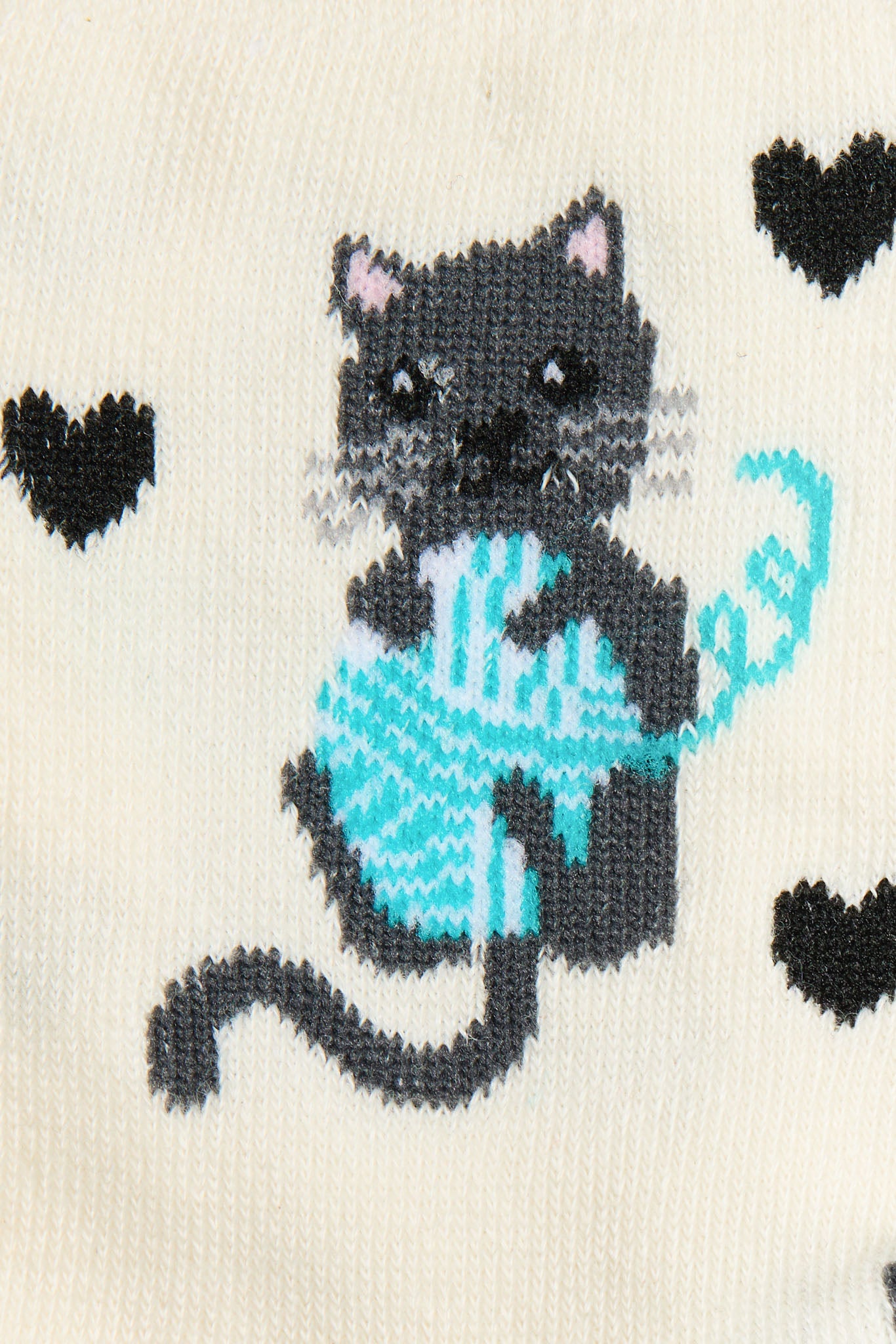 Playful Kitten Socks