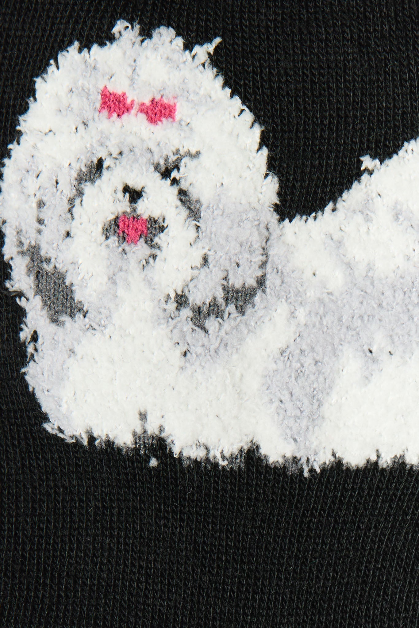 Fuzzy Shih-Tzu Socks