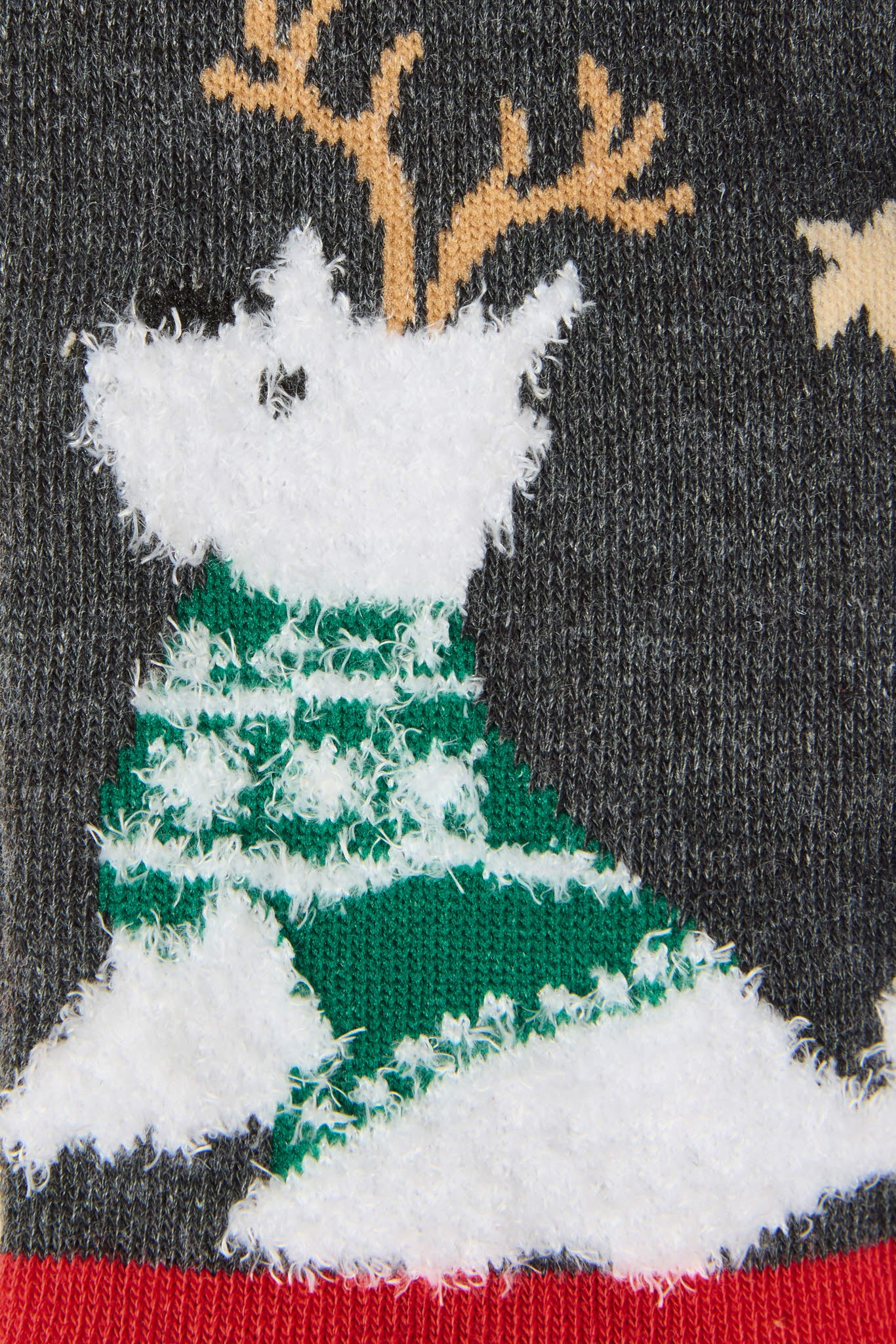 Holiday Fuzzy Scottie Dogs with Stars Socks