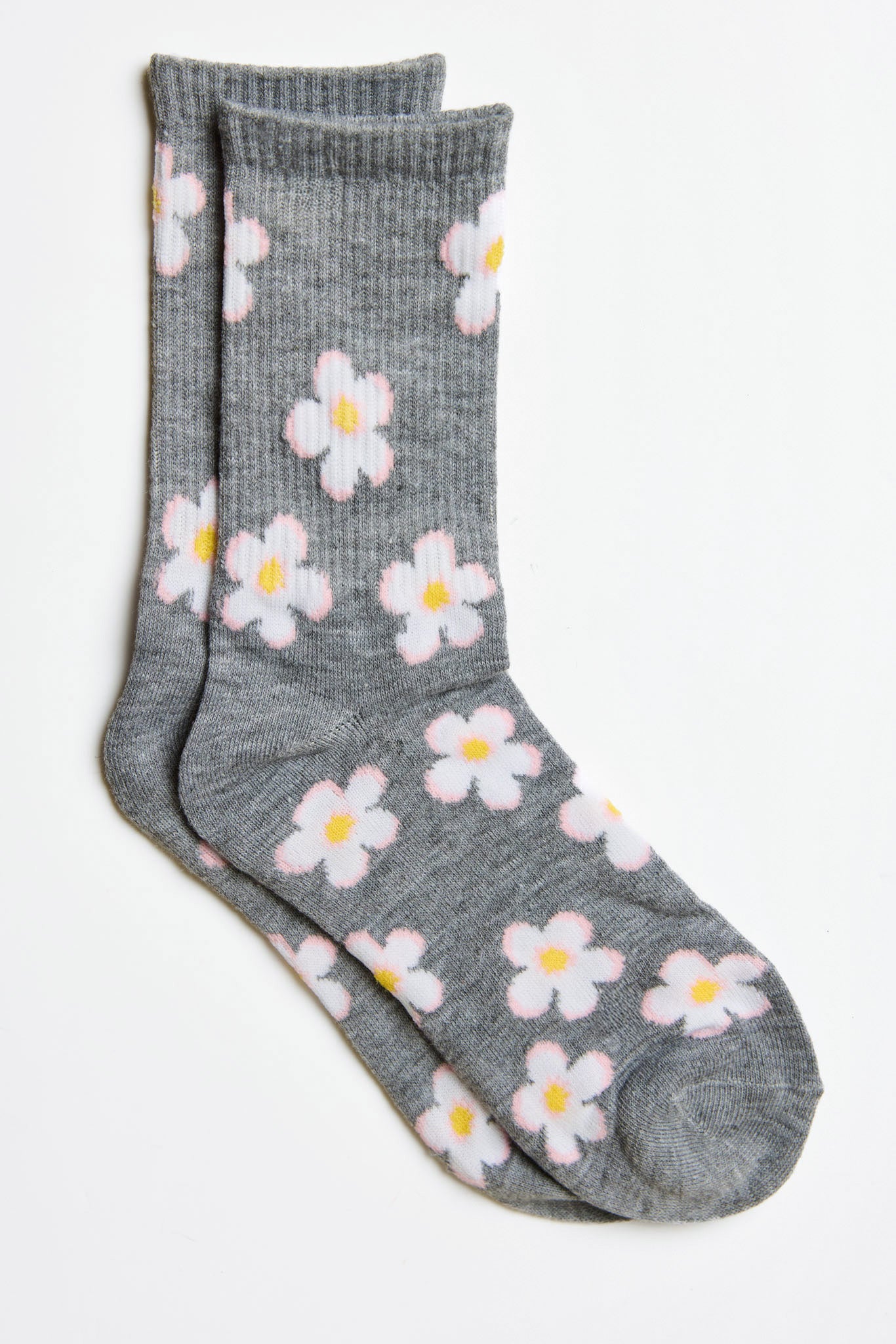 Flower Print Socks