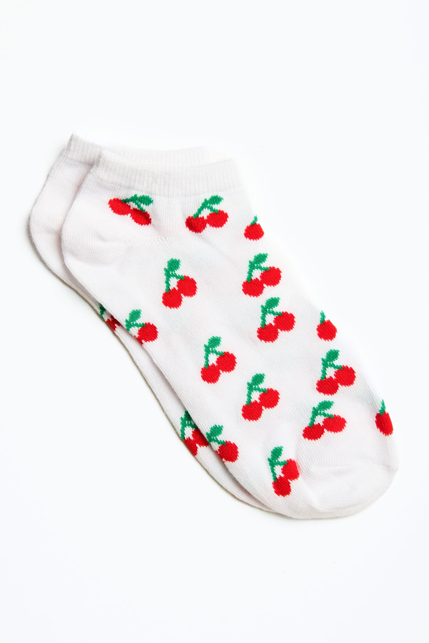 Cherry Ankle Socks