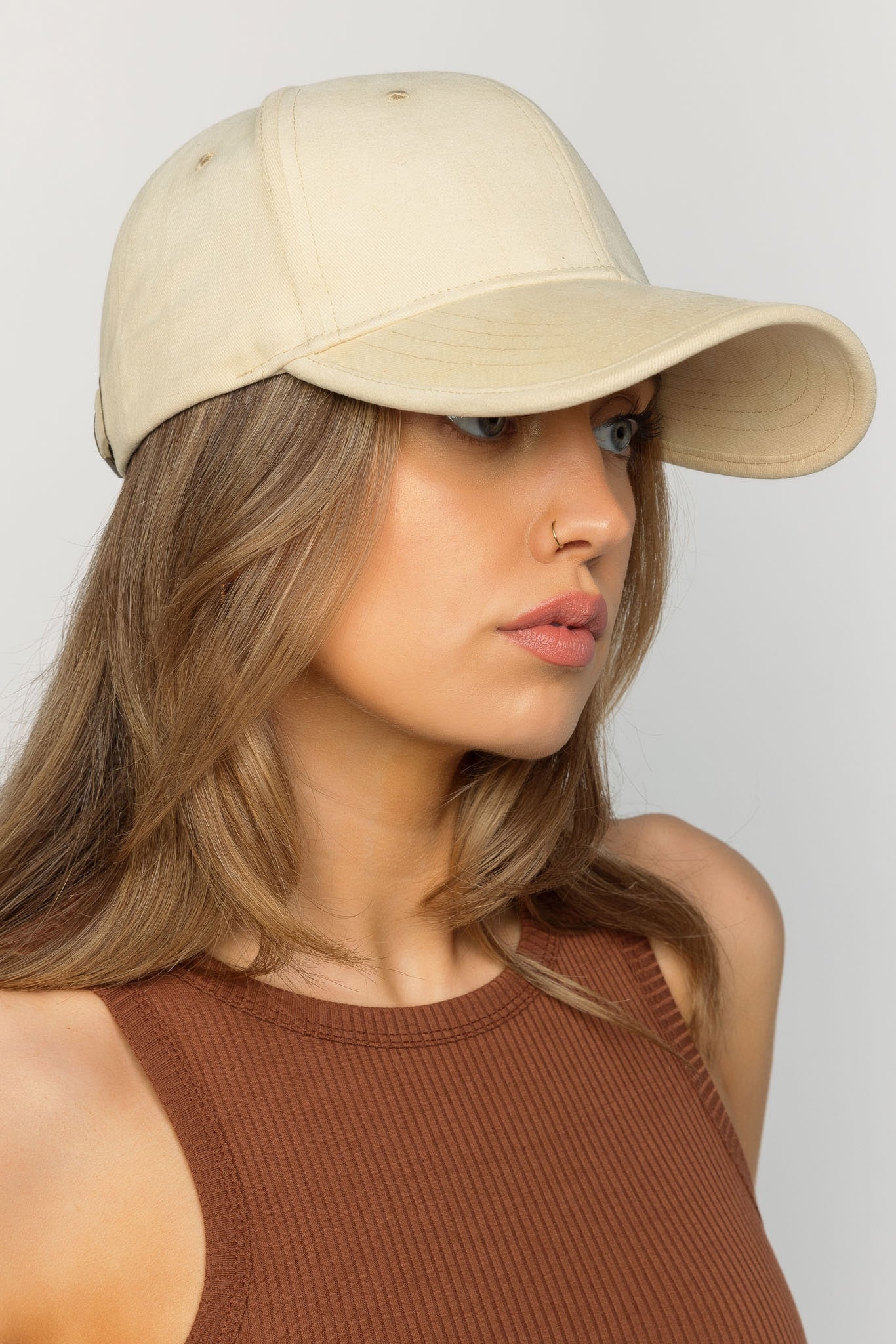 Cotton Brushed Twill Baseball Cap